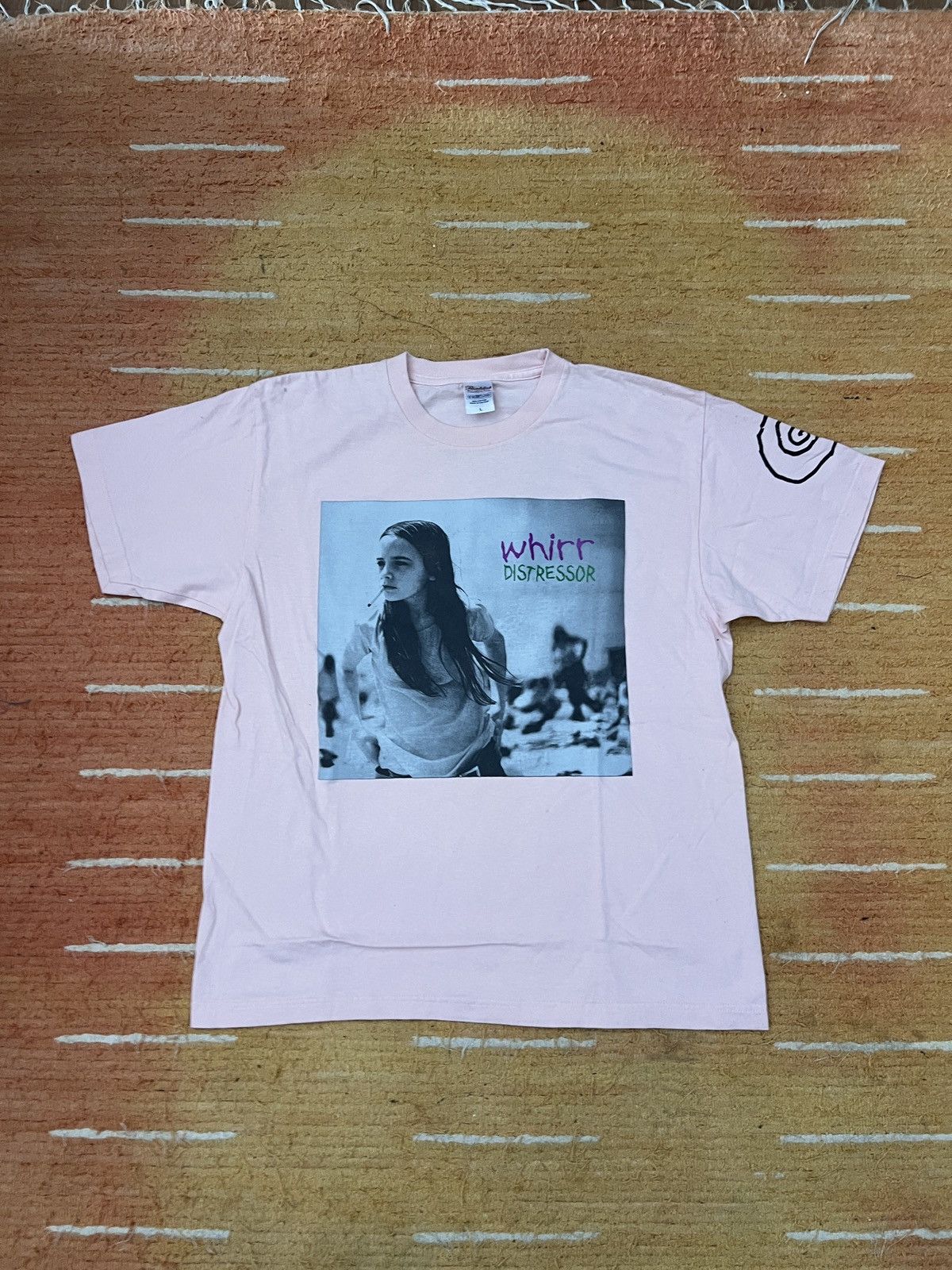 Band Tees Vintage 2010’s Whirr Distressor Dinosaur Jr Shoegaze Tshirt Size US L / EU 52-54 / 3 - 4 Thumbnail