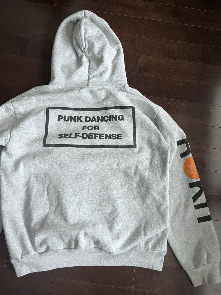 Pleasures Pleasures x Rokit Collab Graphic Heavyweight Hoodie Grey Size US L / EU 52-54 / 3 - 5 Thumbnail