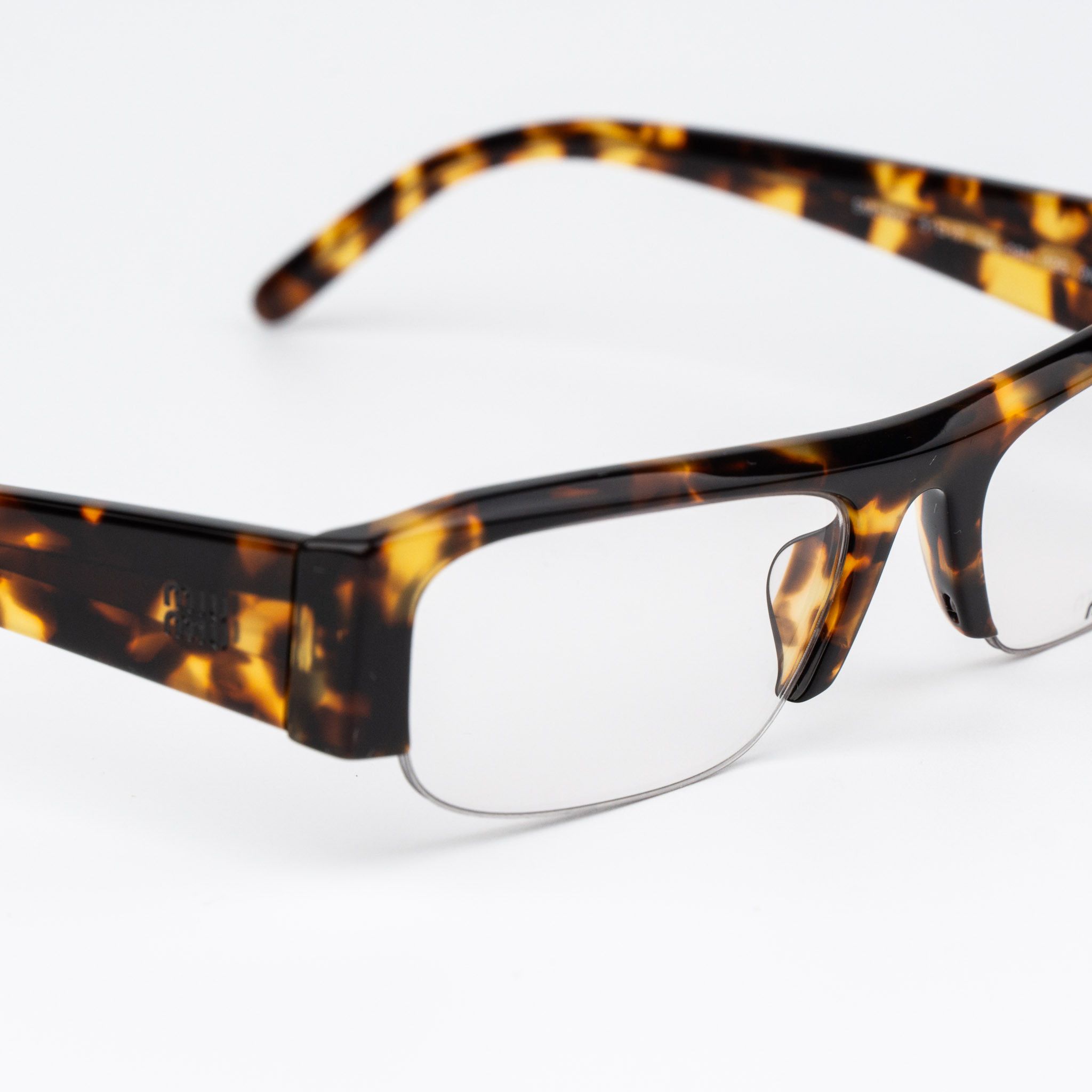 Miu Miu Miu Miu Women Eyeglasses MUB07S 14L08N NEW AUTHENTIC Size ONE SIZE - 7 Thumbnail