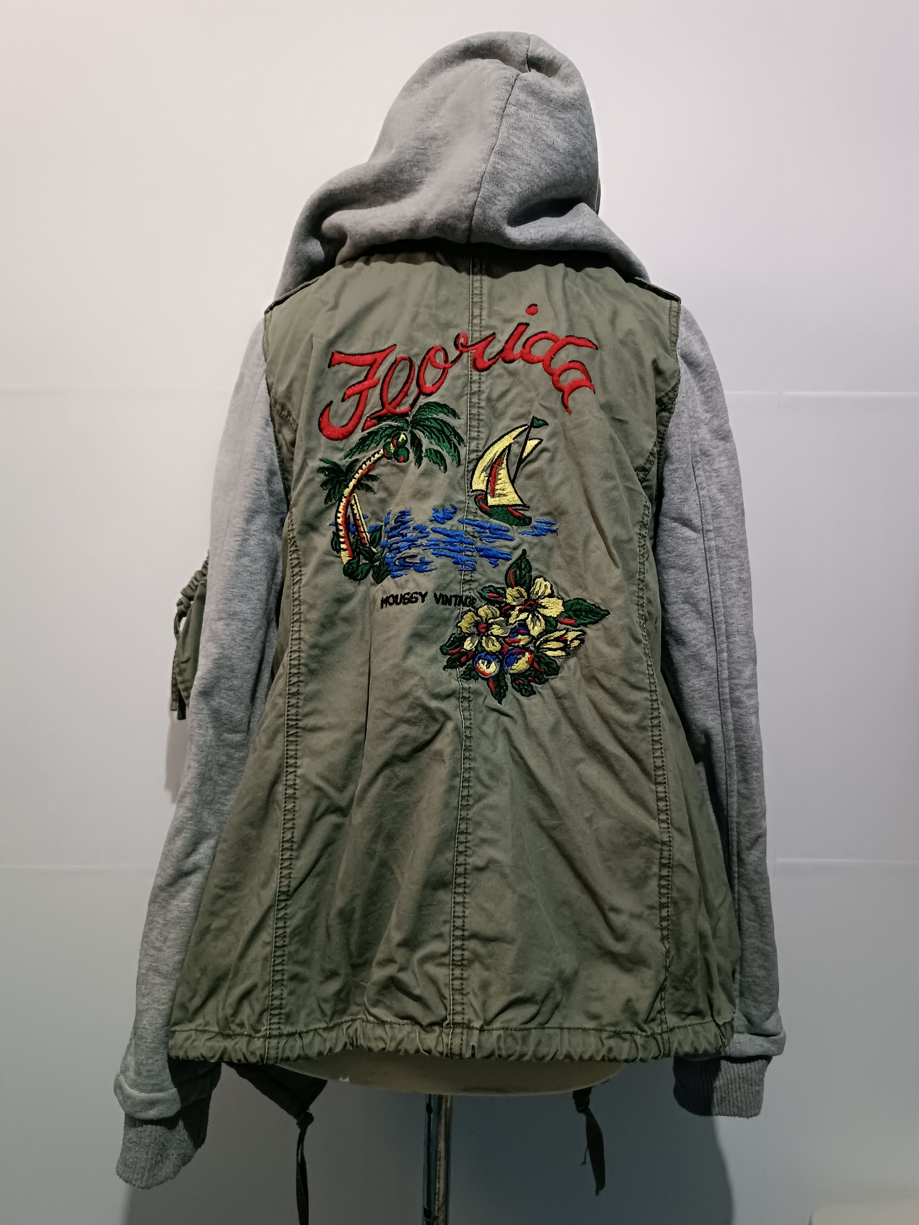 Japanese Brand × MOUSSY Moussy Sweater Hoodie Style Militery Size M / US 6-8 / IT 42-44 - 6 Thumbnail