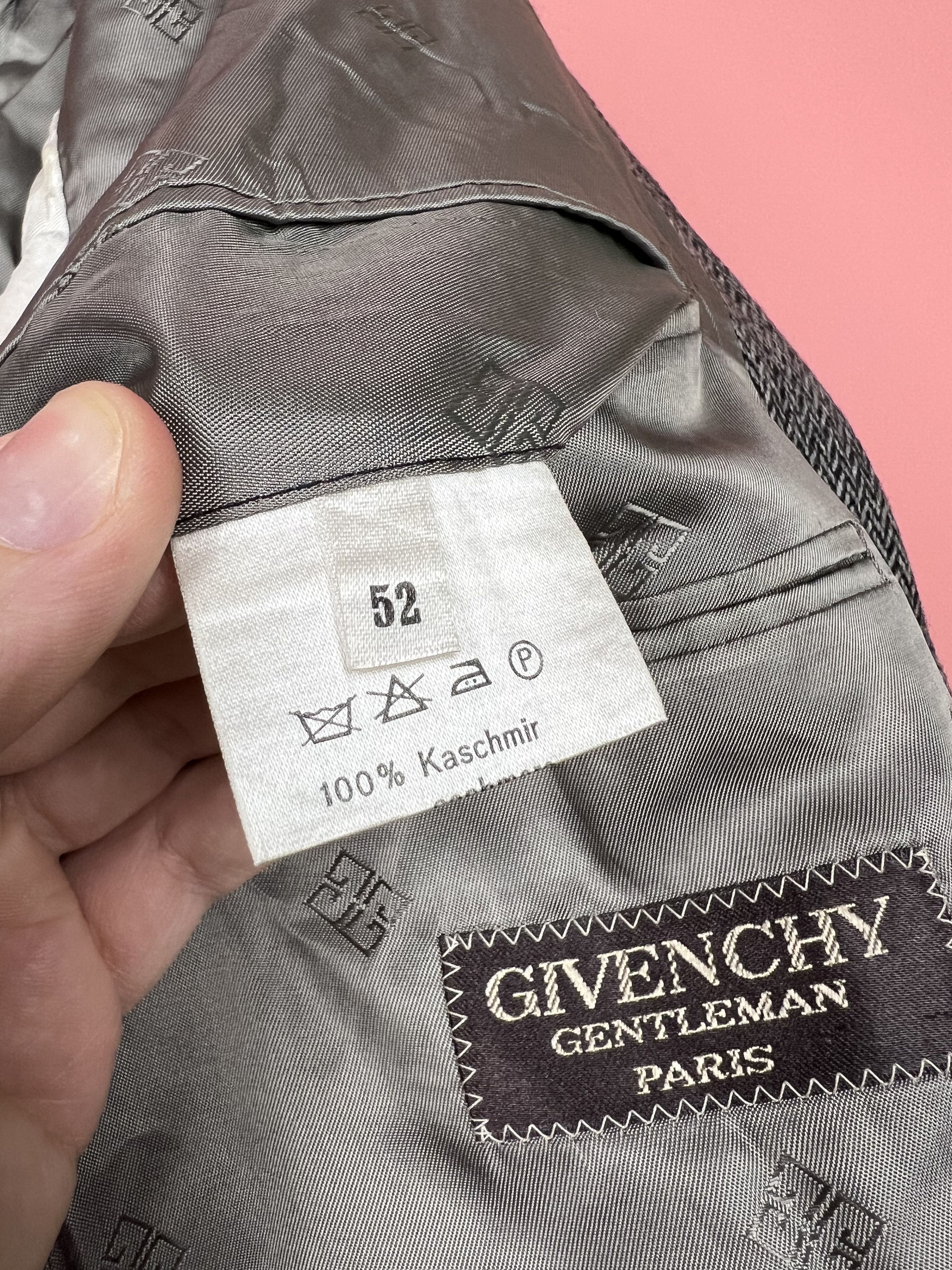 Givenchy Givenchy cashmere blazer luxury classic tweed Paris Size 52R - 4 Thumbnail