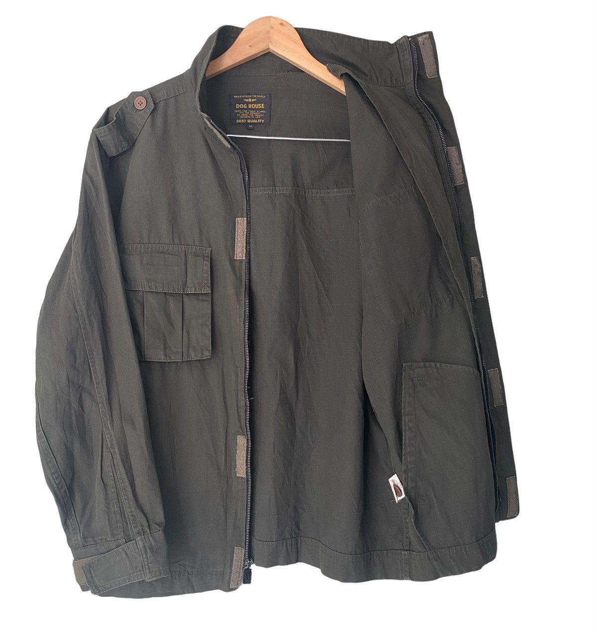 Japanese Brand DOG HOUSE Zipper Jacket (M) Size US M / EU 48-50 / 2 - 1 Thumbnail