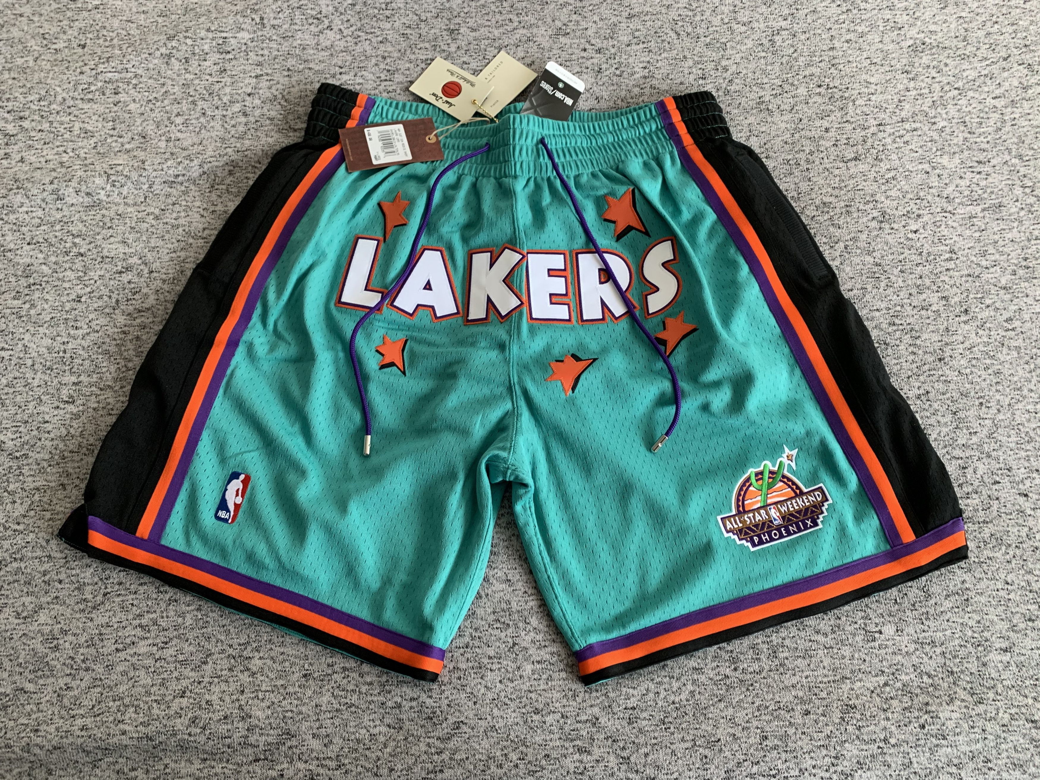 Mitchell & Ness Just Don Rookie Shorts Los Angeles Lakers All Star 1995-96 L