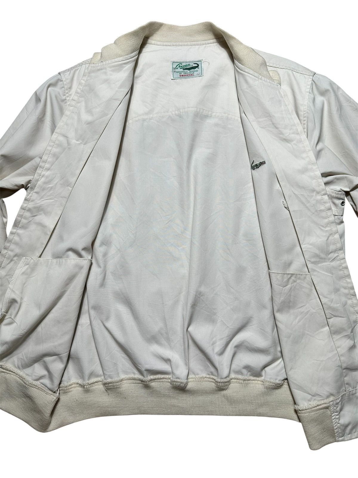 Japanese Brand Vintage Crocodile Bomber Jacket Size US L / EU 52-54 / 3 - 3 Thumbnail