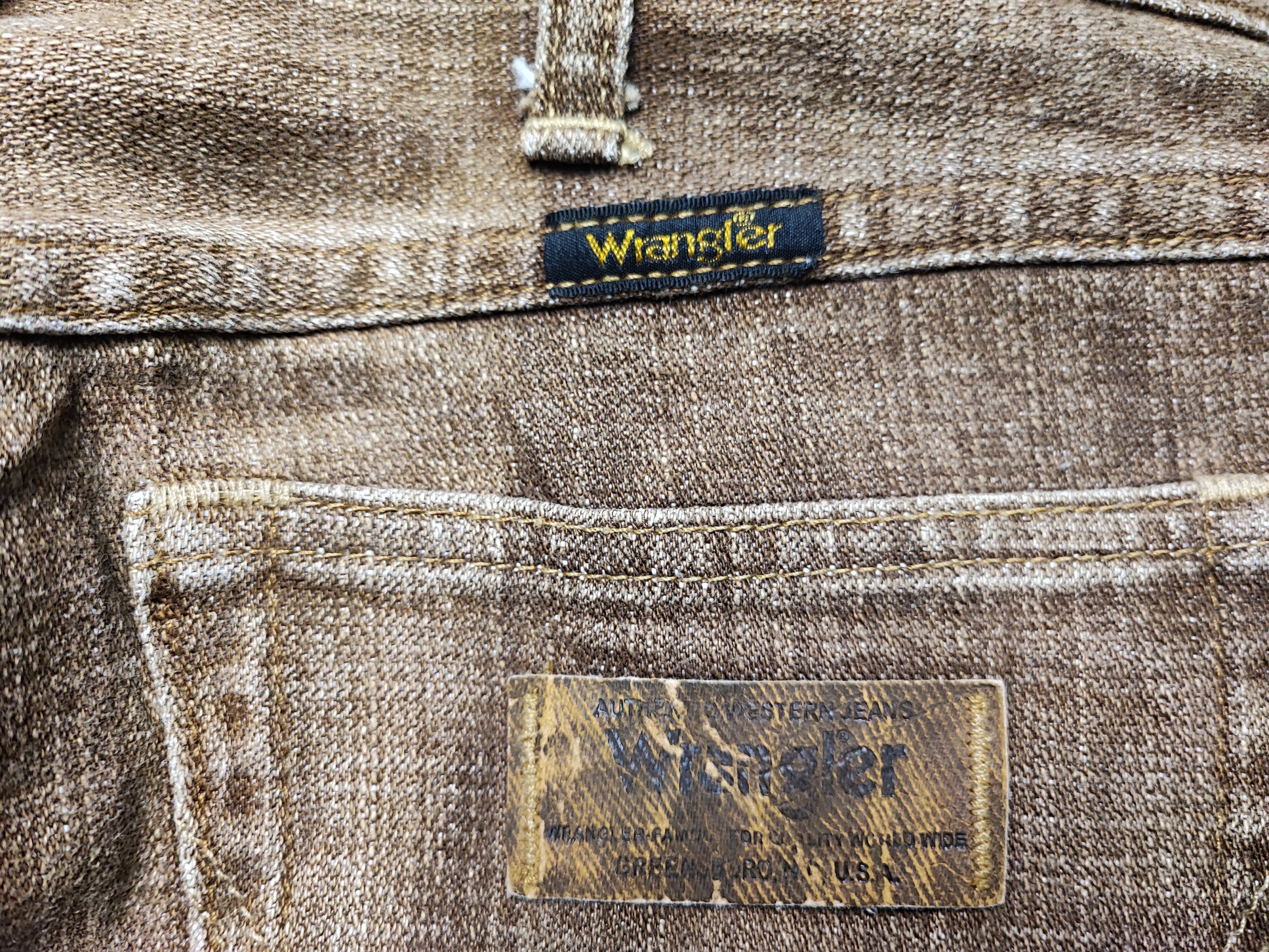 Japanese Brand × Wrangler Rusty Jeans Wrangler Distress Size US 30 / EU 46 - 16 Thumbnail