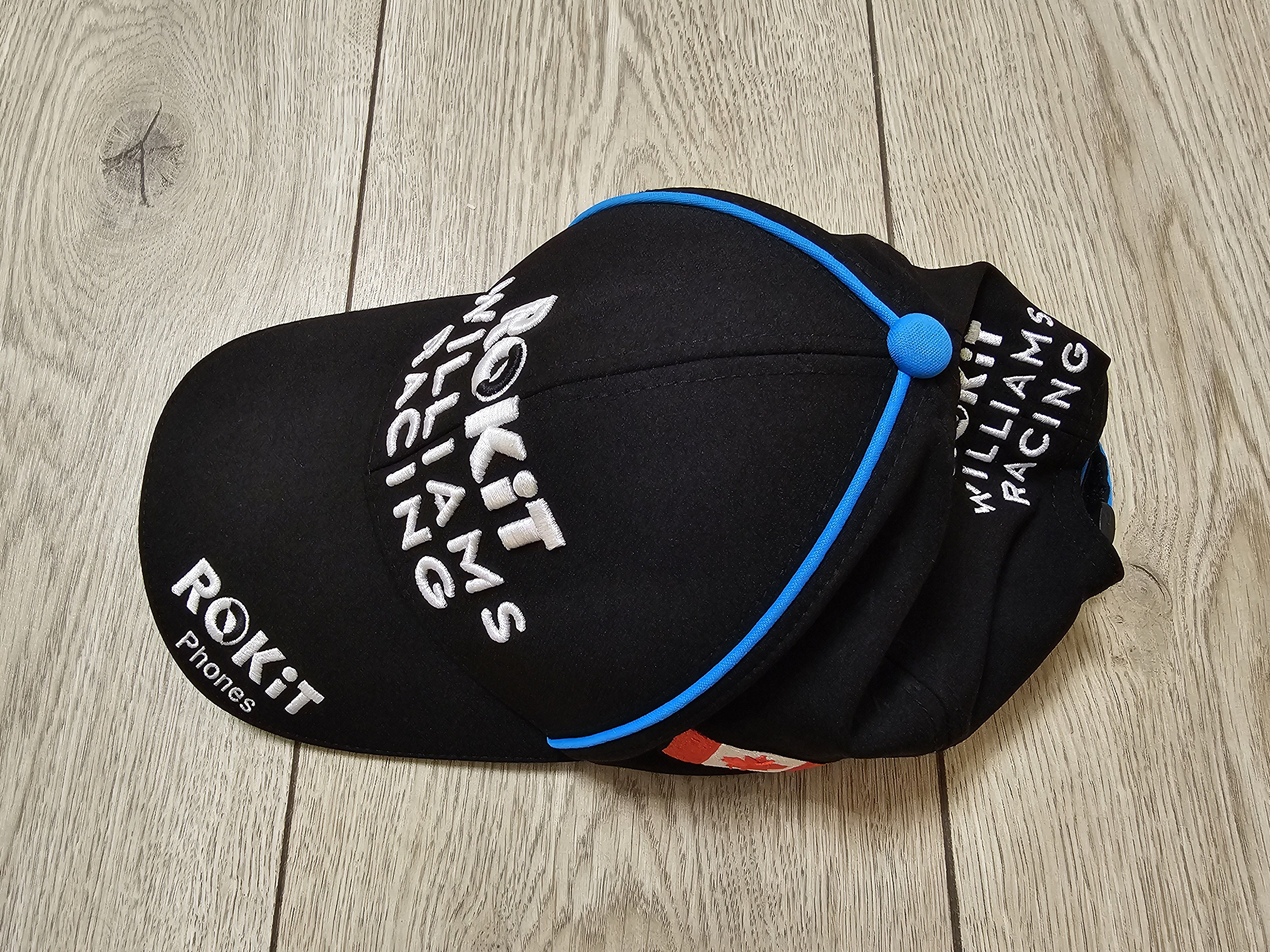 Formula 1 WILLIAMS RACING TEAM CAP BLACK CAP ROKIT RACING CAP Size ONE SIZE - 2 Thumbnail