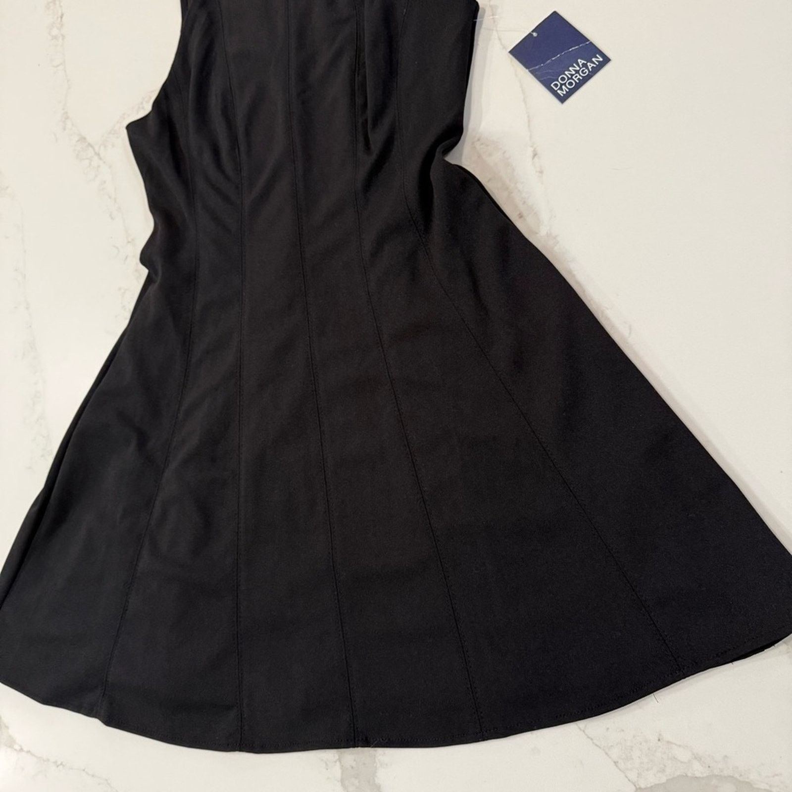 Donna Morgan Donna Morgan NWT Sleeveless Fit & Flare Midi Dress Women’s 4 Size S / US 4 / IT 40 - 2 Thumbnail