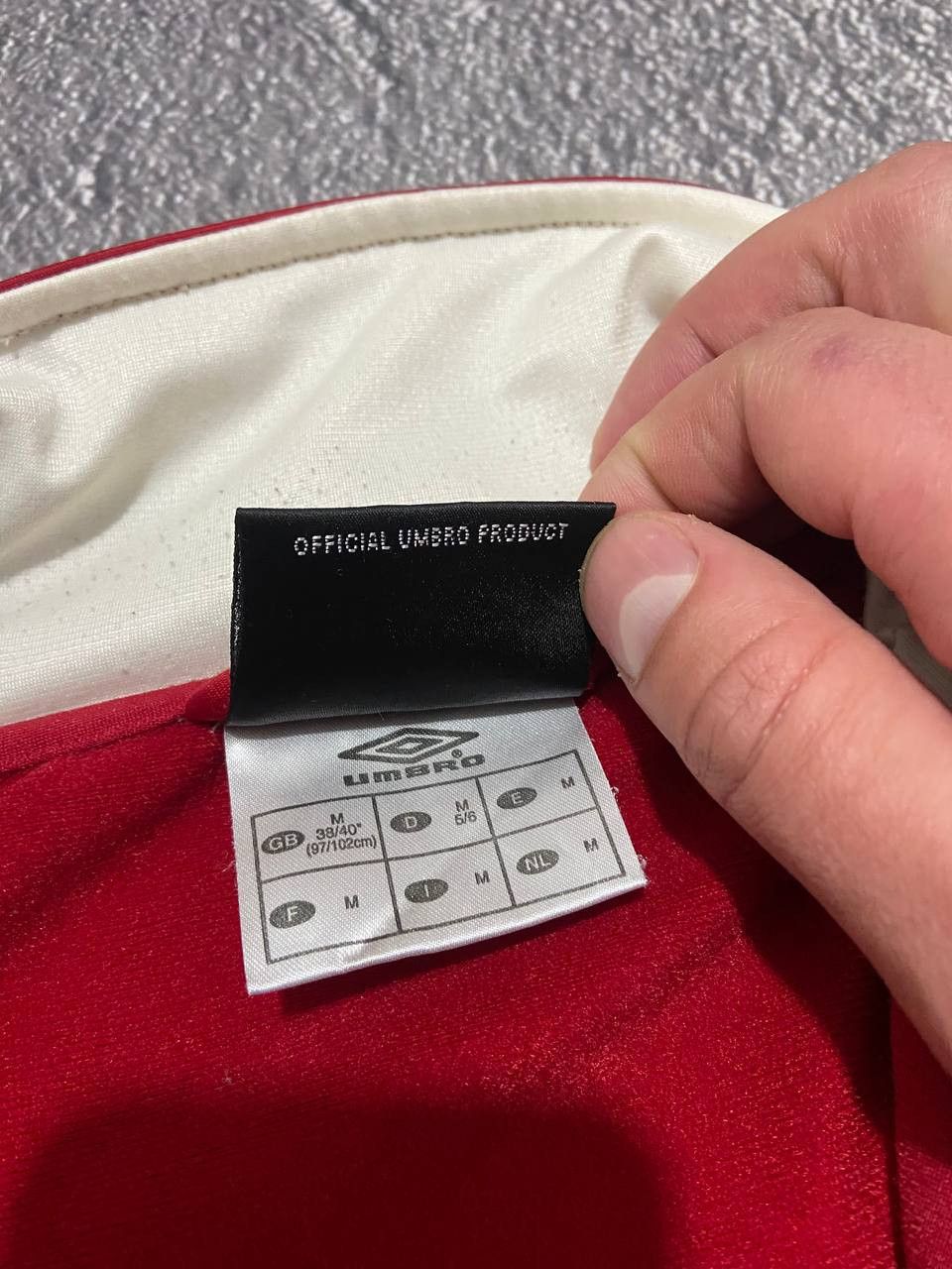 Umbro Vintage Umbro England 90s football track jacket Size US M / EU 48-50 / 2 - 7 Thumbnail