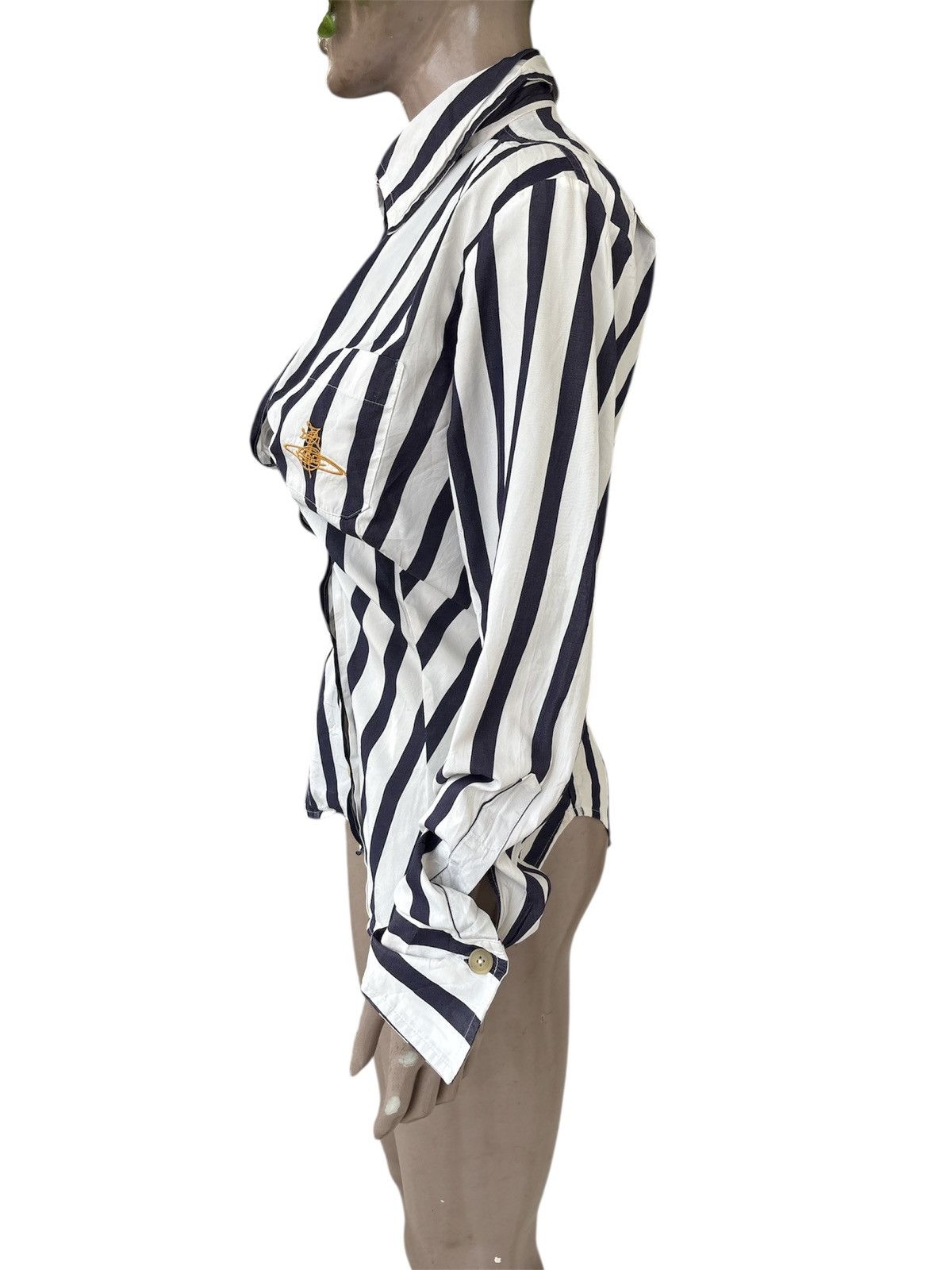 Vivienne Westwood Vintage 1990s Corset Shirt Size S / US 4 / IT 40 - 5 Thumbnail