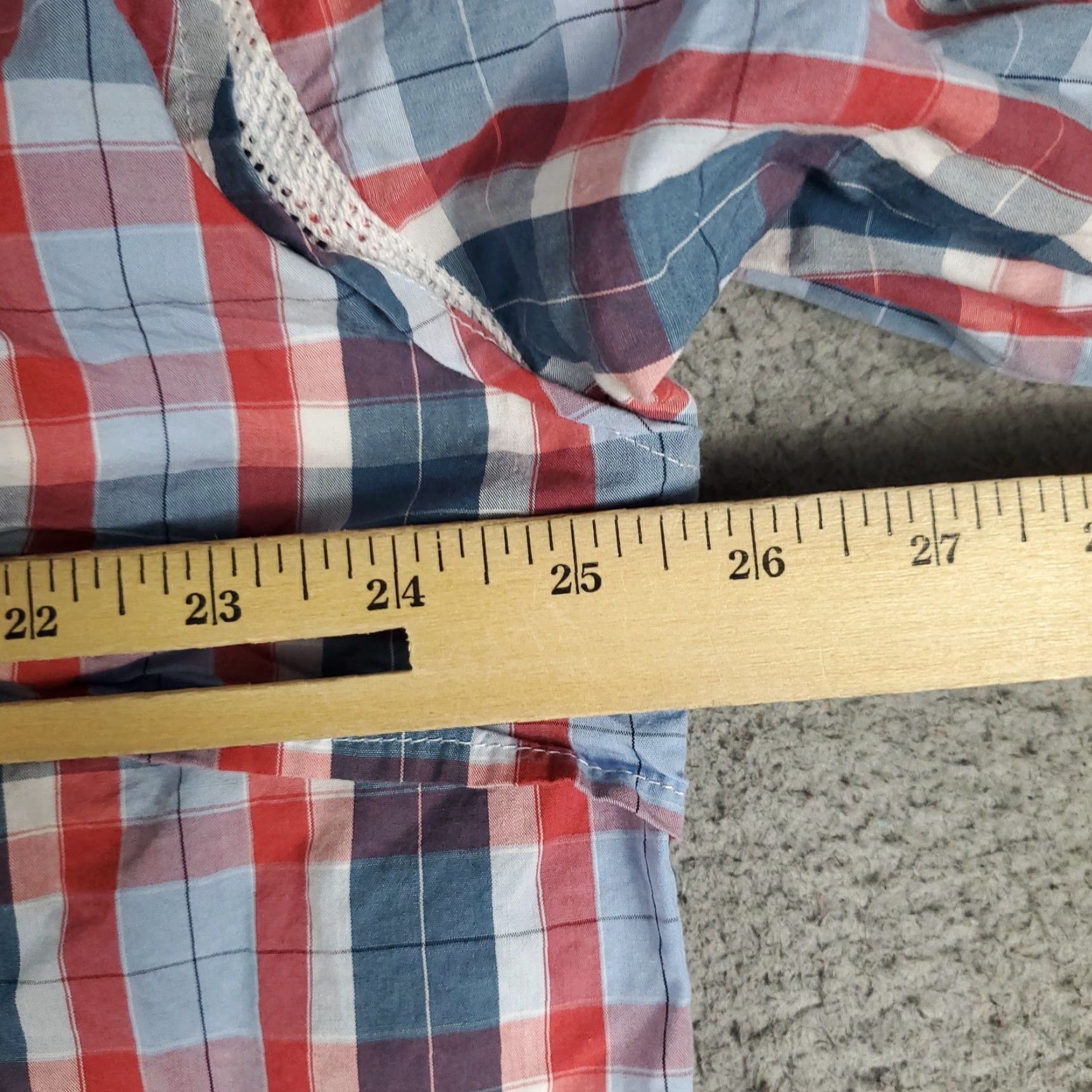 Vintage Columbia Shirt Mens Large Blue Red Plaid Button-Up Long Sleeve Collared Pocket All Seasons Casual Workwear Vintage: No Size US L / EU 52-54 / 3 - 6 Thumbnail
