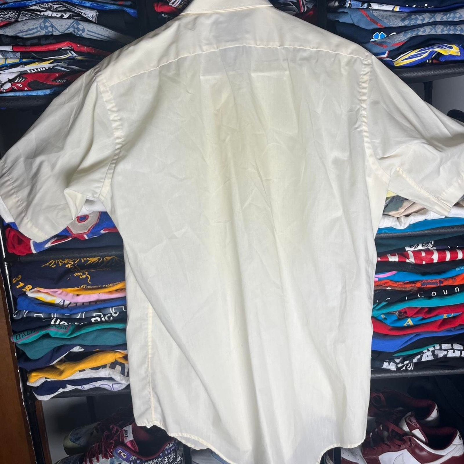 Arrow Vintage white button up shirt Size US L / EU 52-54 / 3 - 3 Thumbnail
