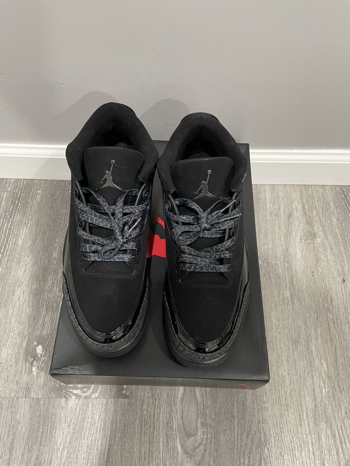 Jordan Brand Air Jordan 3 ‘Black Cat’ 2025 Size US 9.5 / EU 42-43 - 1 Thumbnail