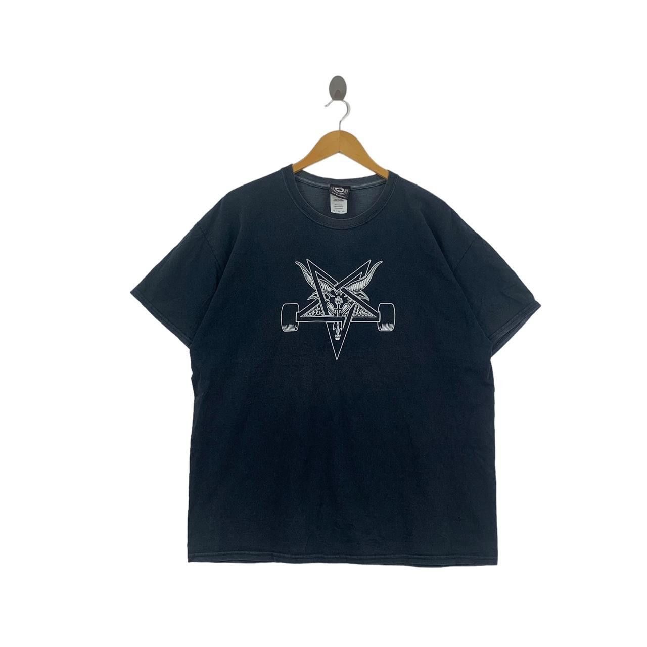 Vintage THRASHER SKATEBOARD 666 Tee Shirt Top Magazine