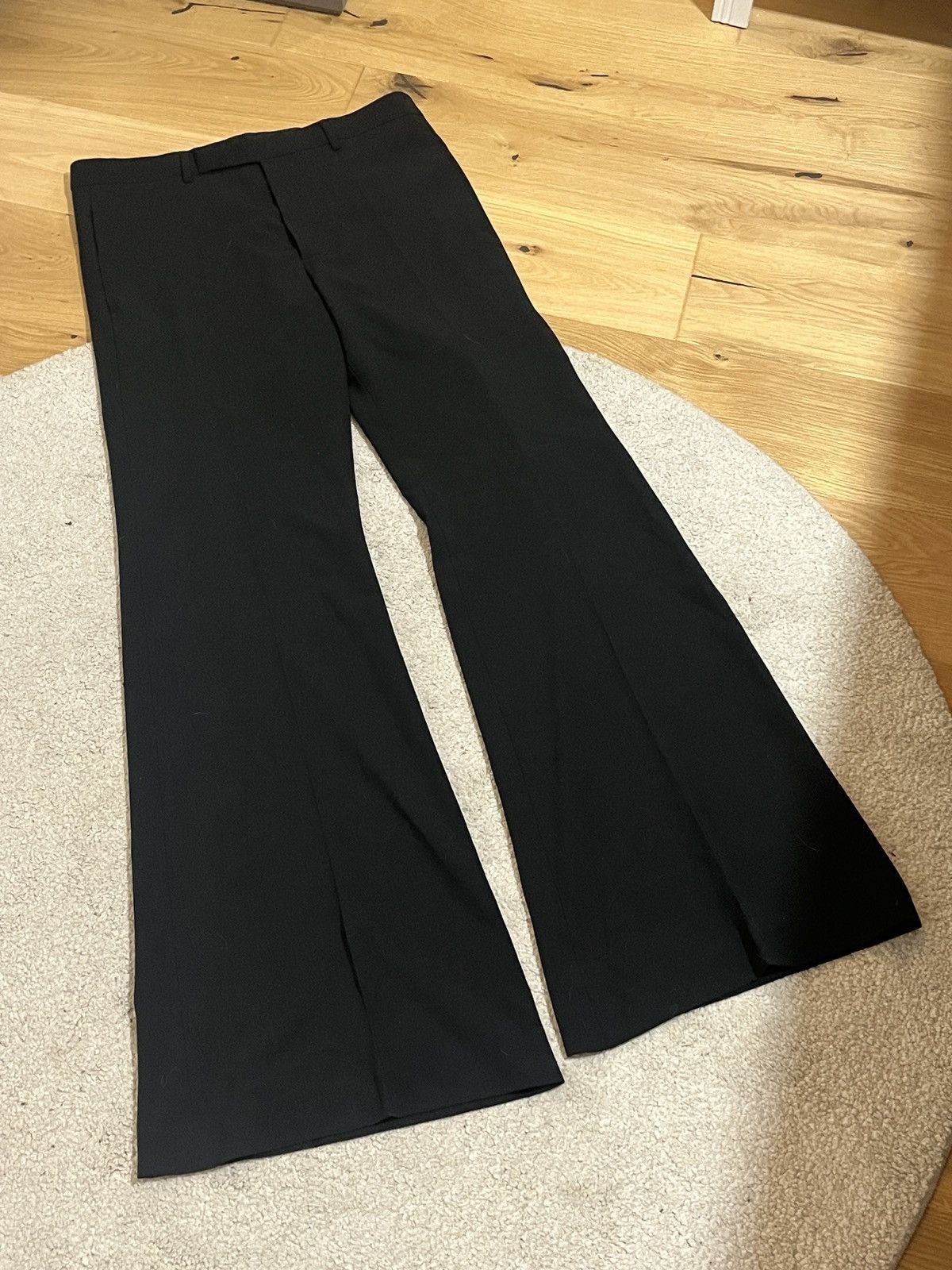 Rick Owens Rick Owens Wide Astaire Pants Flared Trousers Size US 34 / EU 50 - 1 Thumbnail