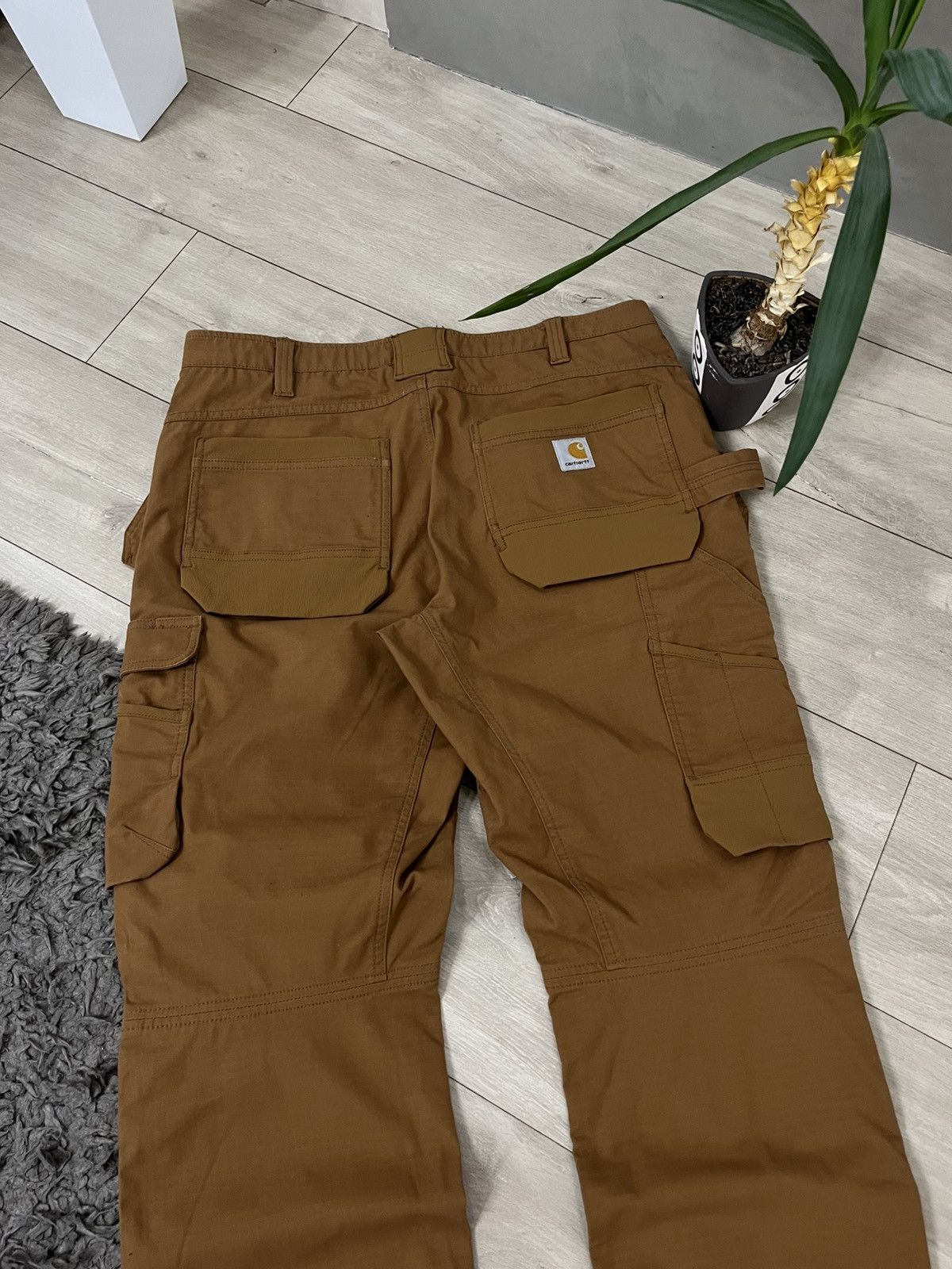 Carhartt 🔥90’s Carhartt Double Knee Cargo Y2k Carpenters Work Pants Size US 34 / EU 50 - 16 Thumbnail