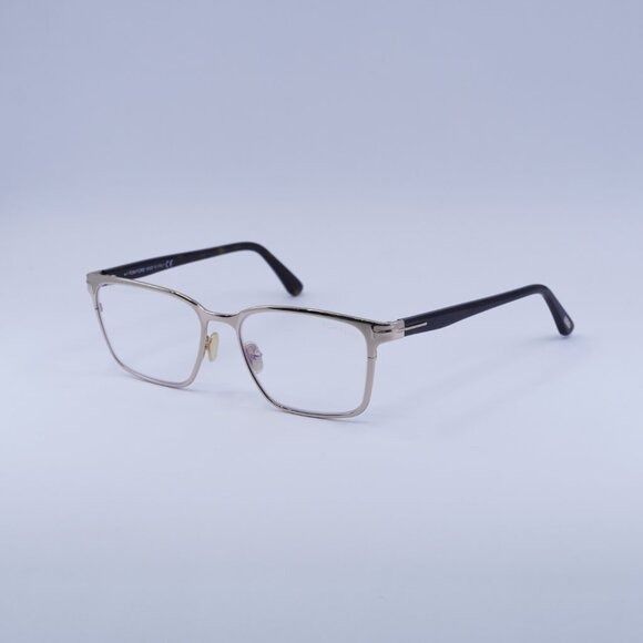 Tom Ford Tom Ford FT5733-B 028 Eyeglasses Gold 53mm Rectangle Frame Size ONE SIZE - 1 Thumbnail