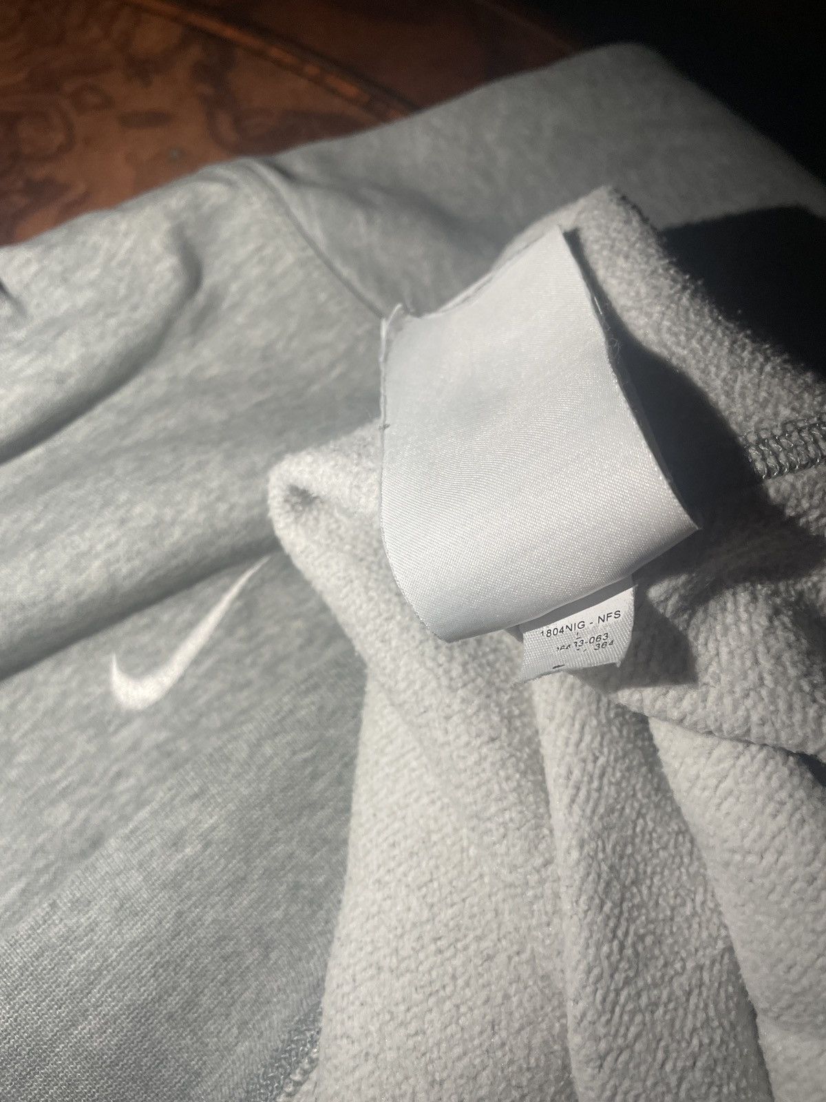 Nike Vintage Nike Hoodie Grey Small Swoosh Logo Size US M / EU 48-50 / 2 - 4 Thumbnail