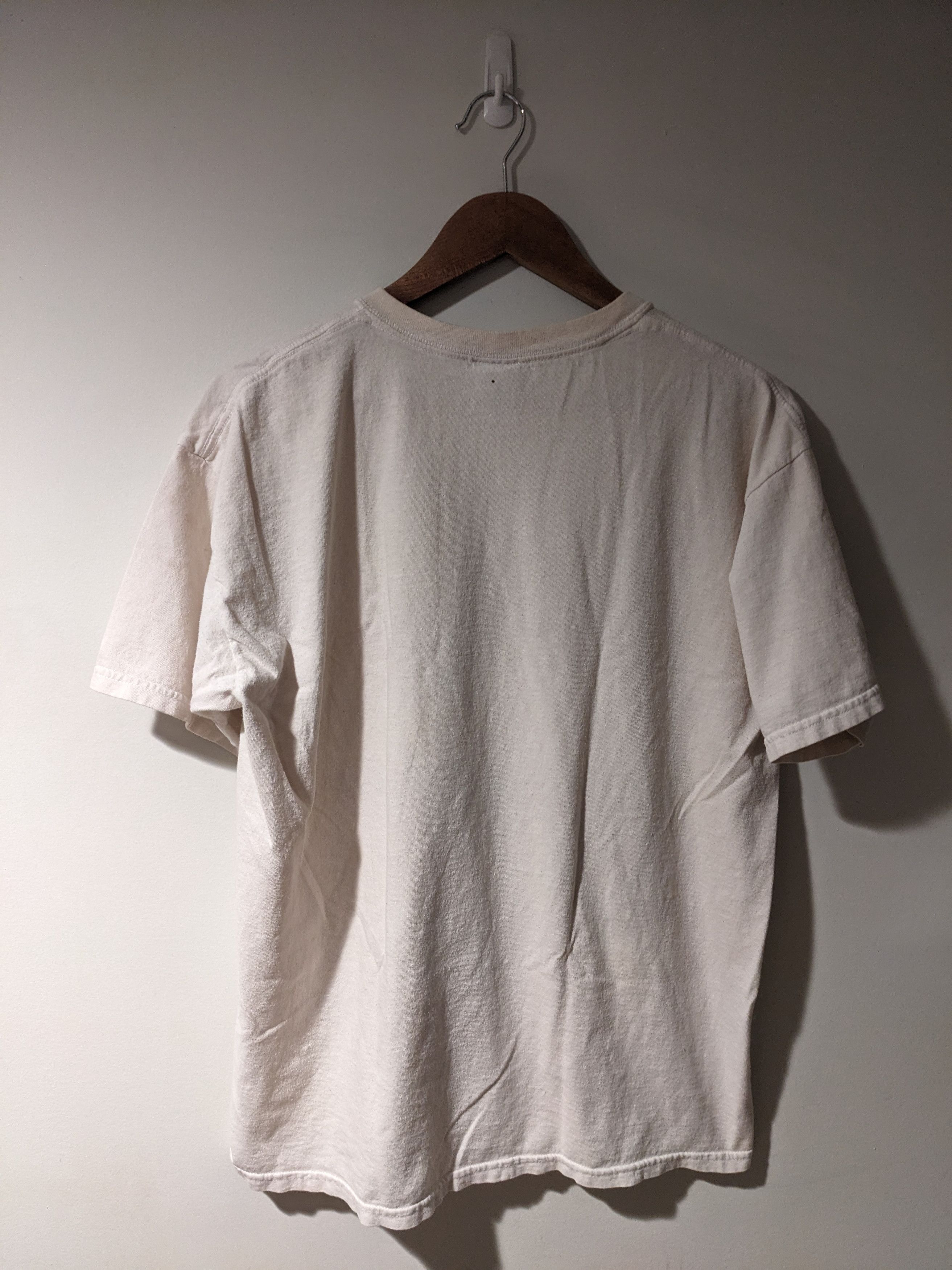Band Tees × Vintage Vintage The Beatles Band Music Beige Large T-Shirt Size US L / EU 52-54 / 3 - 4 Thumbnail