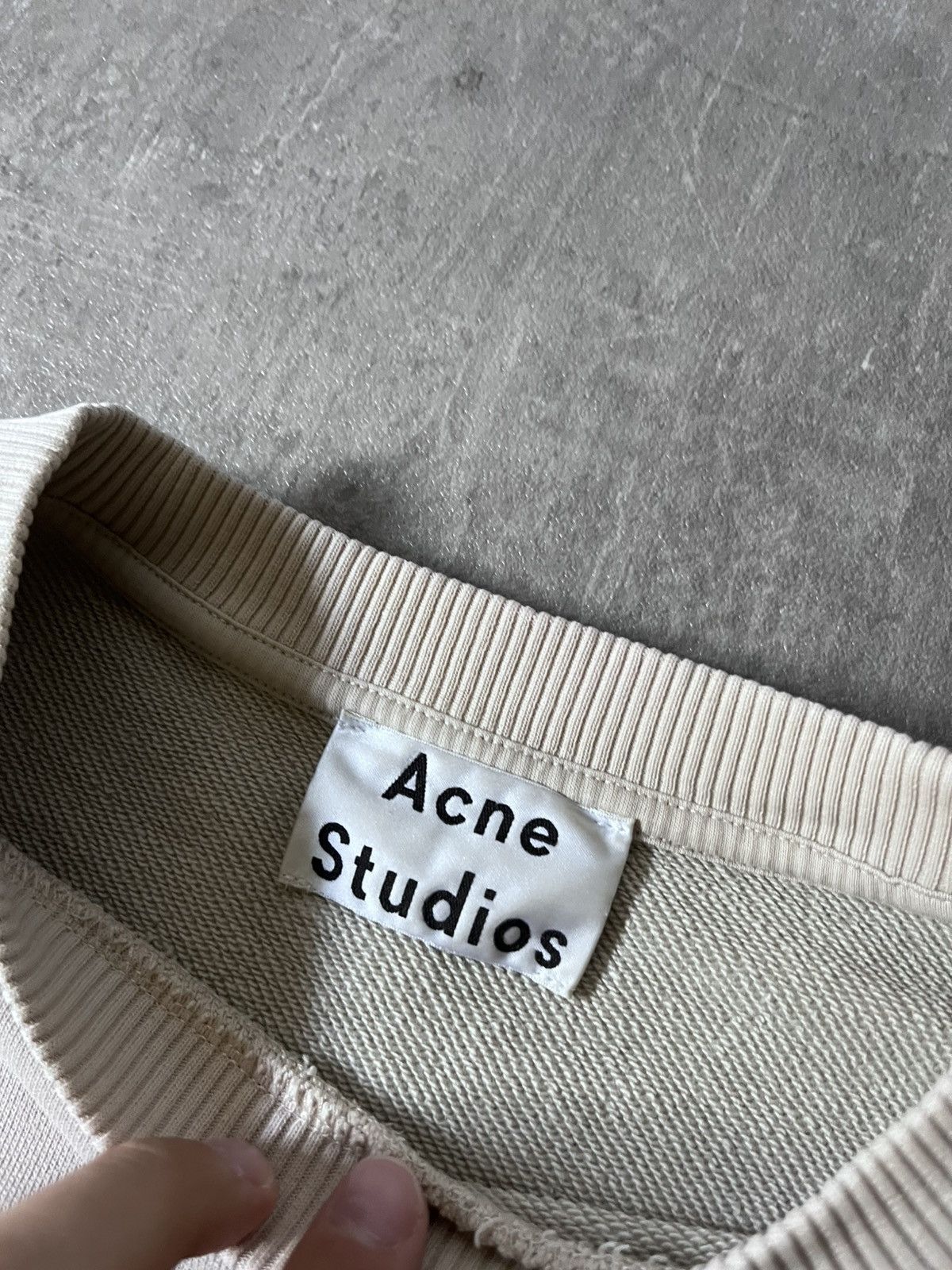 Acne Studios Acne Studios Propaganda beige sweatshirt rare Size US M / EU 48-50 / 2 - 7 Thumbnail