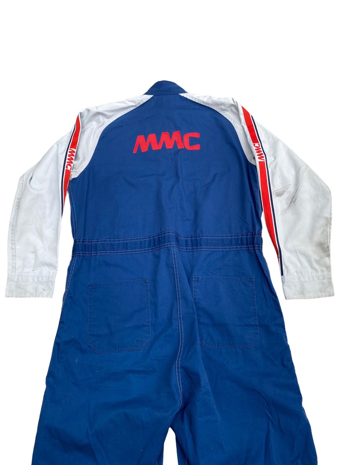 Japanese Brand Vintage Mitsubishi MMC overall Jumpsuit Size US 36 / EU 52 - 5 Thumbnail