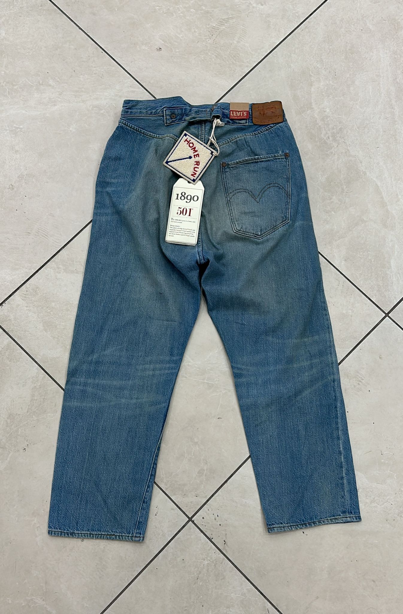Levi's Vintage Clothing LVC Levi's Vintage Clothing 1890 501XX BigE Selvedge Jeans Size US 29 - 1 Thumbnail