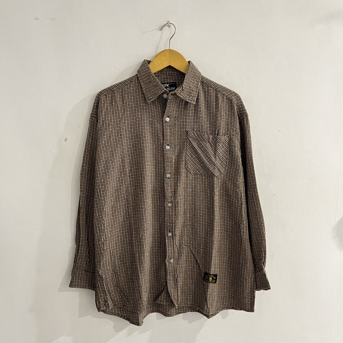 Japanese Brand Low & Slow - Longsleeve Shirt Size US L / EU 52-54 / 3 - 1 Thumbnail