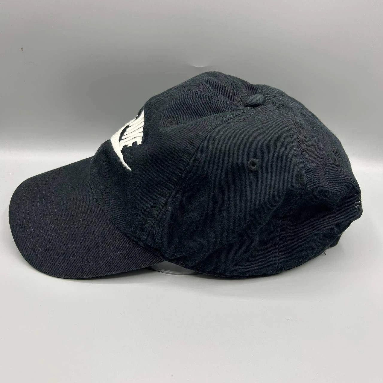 Nike Nike Heritage 86 Hat Men Black Embroidered Strap Back Cotton Size ONE SIZE - 6 Thumbnail