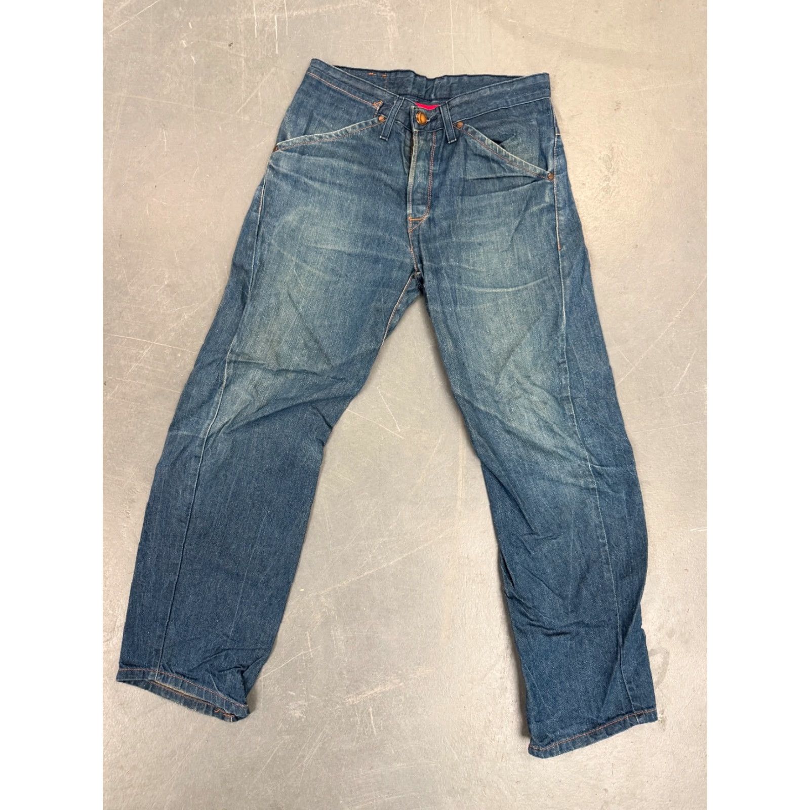 Levi's VINTAGE Levi’s Engineered Jeans Twisted Wide-Leg Denim Jeans W30 L30 Blue 90s Mens Size US 30 / EU 46 - 2 Thumbnail