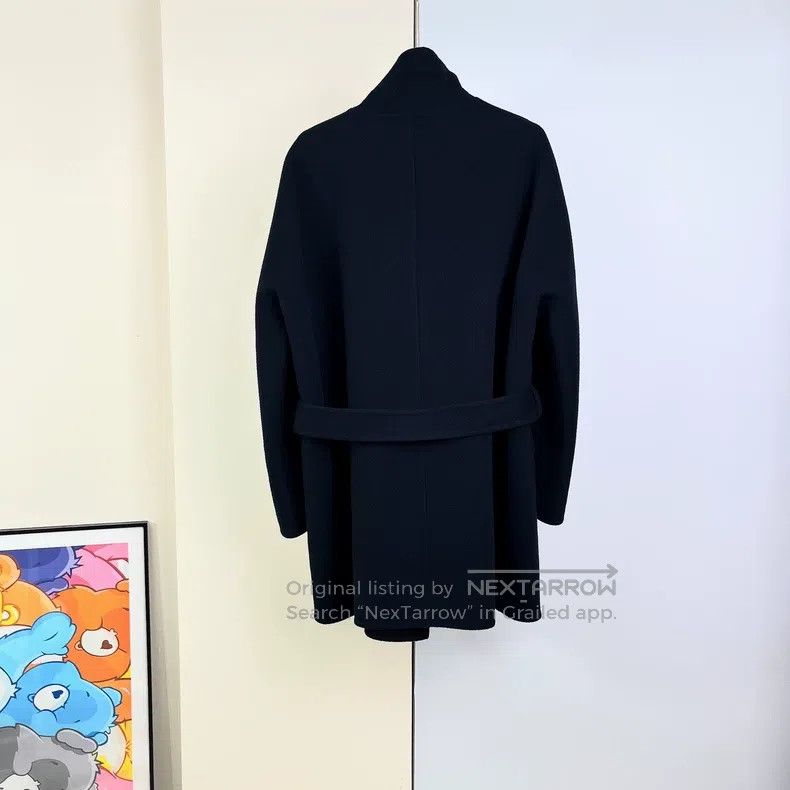 Hermes Hermes Two-pocket Belted Cashmere Coat Size XS / US 0-2 / IT 36-38 - 4 Thumbnail