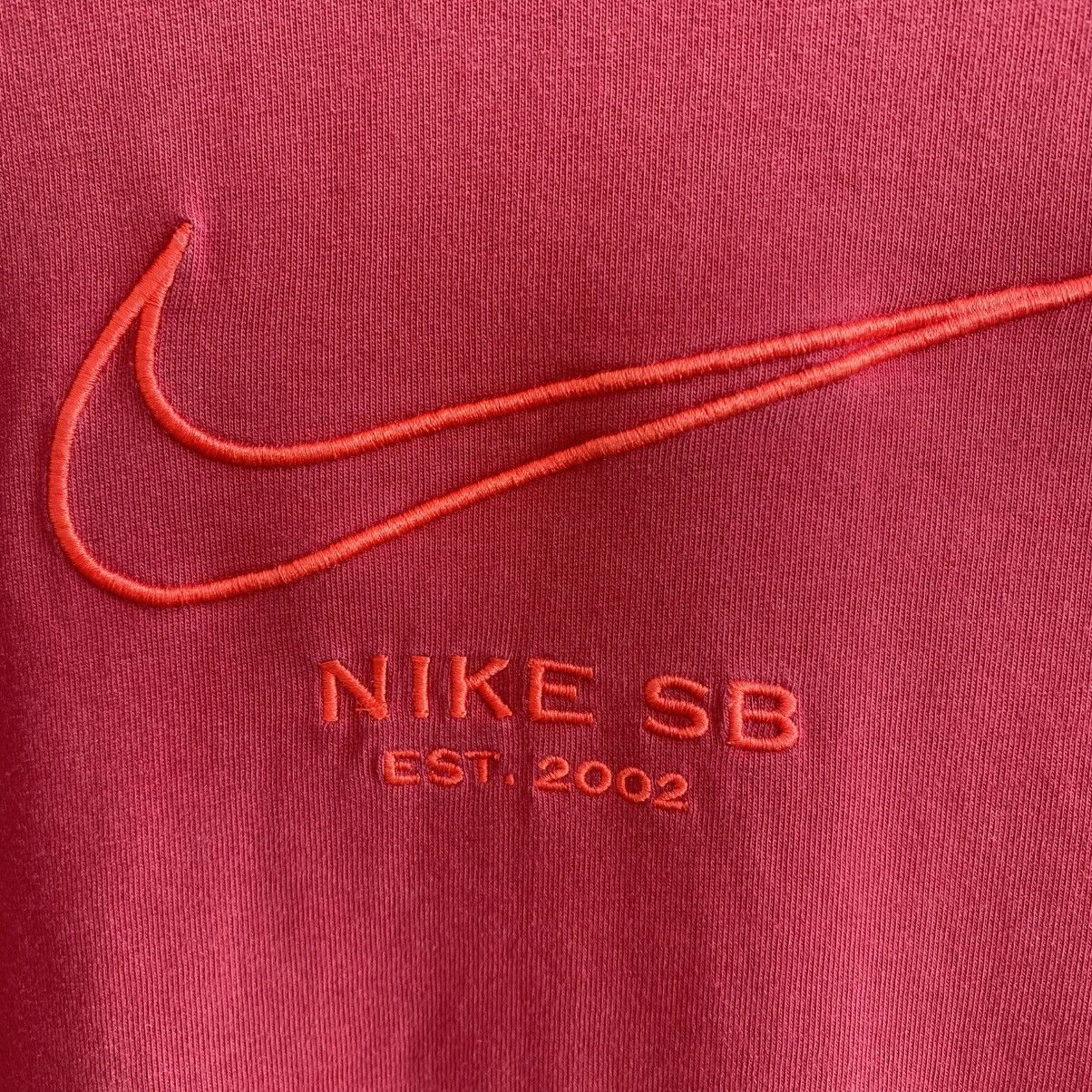 Nike Mens Nike SB Big swoosh logo y2k streetwear tee Size US M / EU 48-50 / 2 - 3 Thumbnail