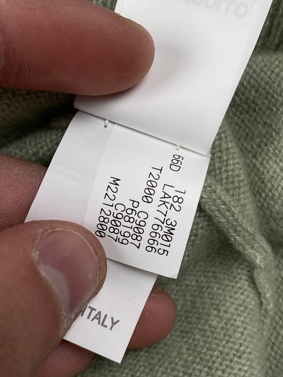 Brunello Cucinelli Brunello Cucinelli Cashmere Sweater Men Size 52 Green Size US L / EU 52-54 / 3 - 12 Thumbnail