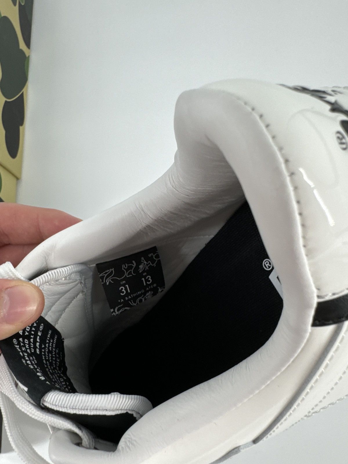Bape Bape Sta #6 Black Size US 13 / EU 46 - 4 Thumbnail