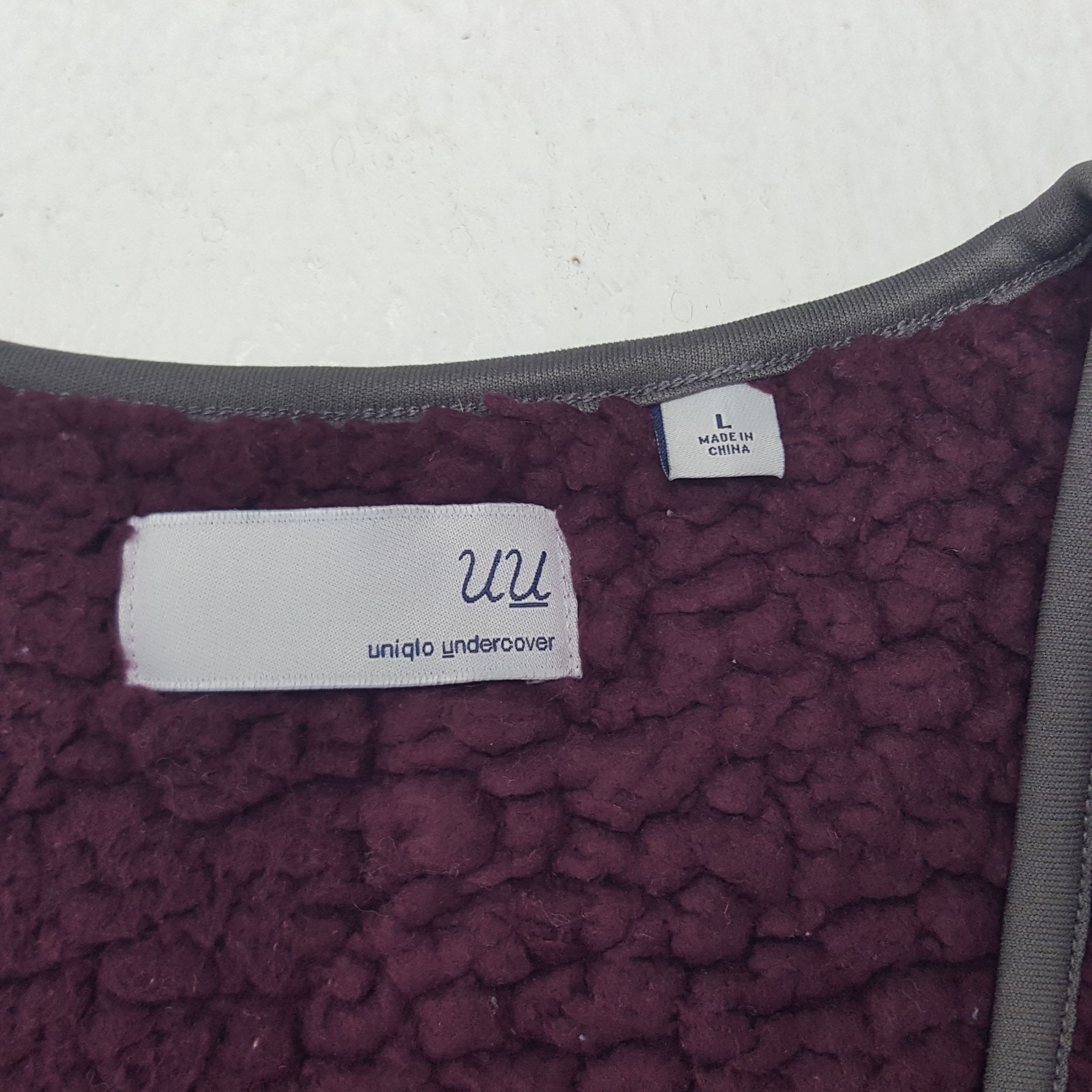 Japanese Brand × Undercover × Vintage Vintage Undercover Japanese Brand Uniqlo Sherpa Jacket Size US L / EU 52-54 / 3 - 6 Thumbnail