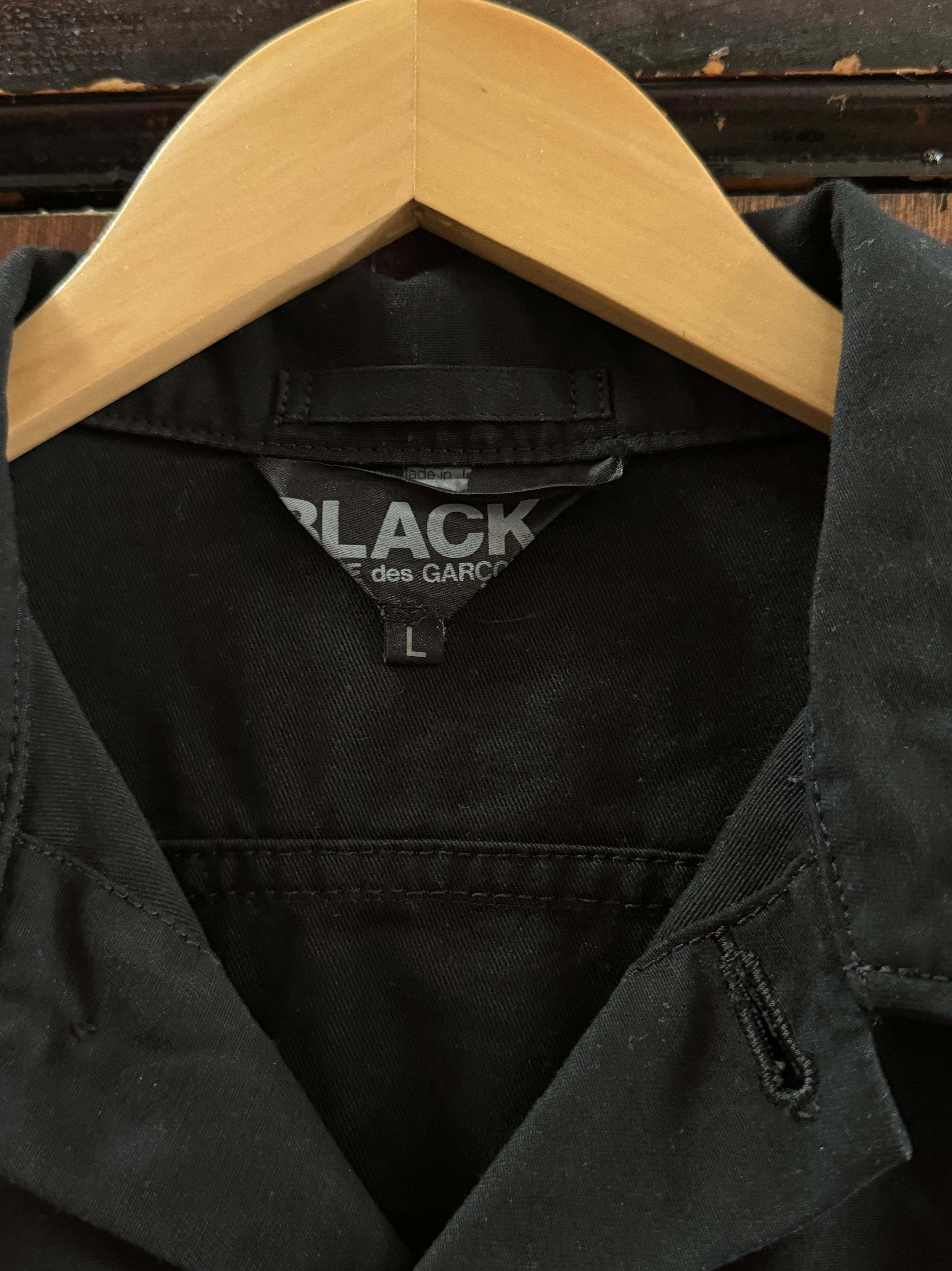 Comme des Garcons Black CDG Black Light Trucker Jacket Size US M / EU 48-50 / 2 - 2 Thumbnail