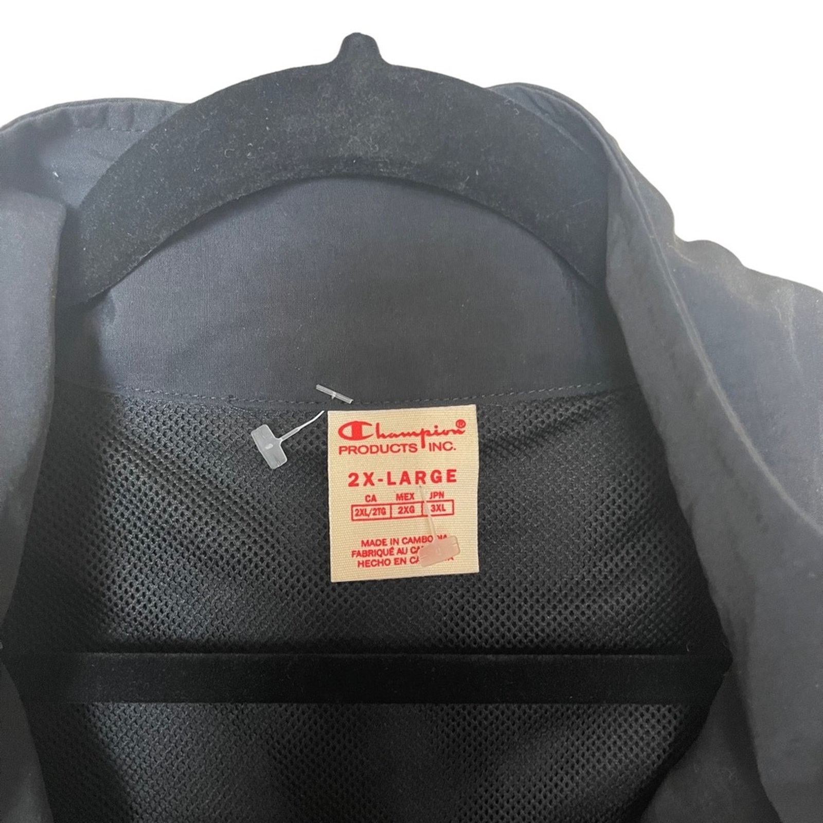 Champion Champion Windbreaker Half Zip Pullover Black Size XXL Size US XXL / EU 58 / 5 - 7 Thumbnail