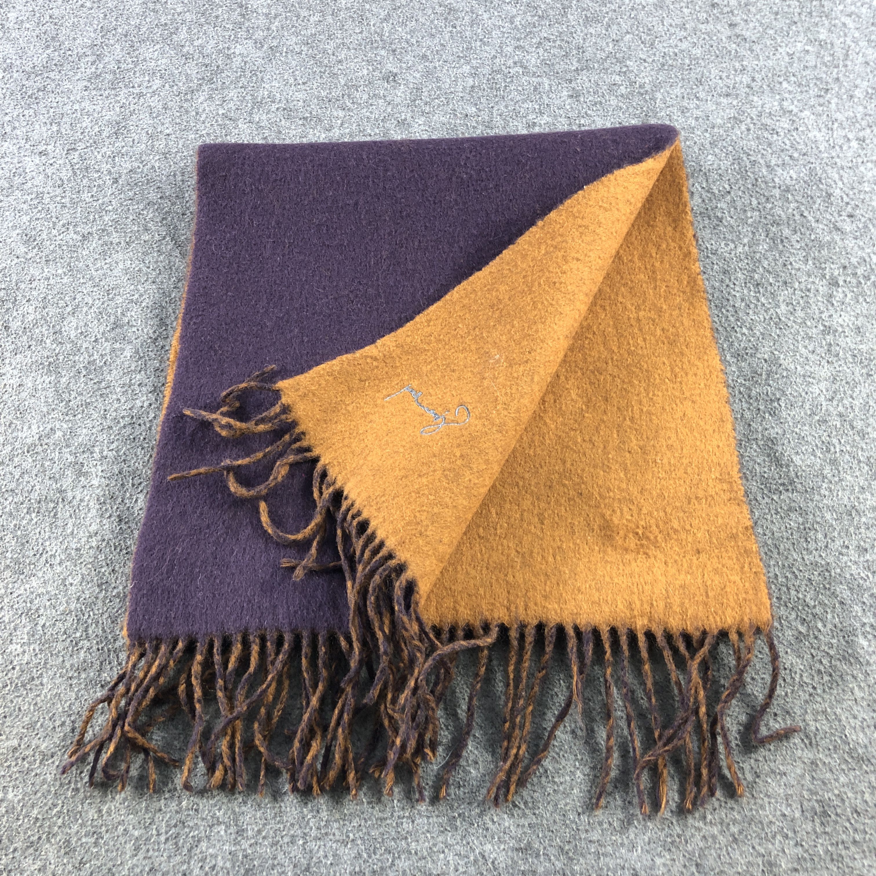 Japanese Brand Givenchy Wool Scarf Muffler V2860 Size ONE SIZE - 5 Thumbnail