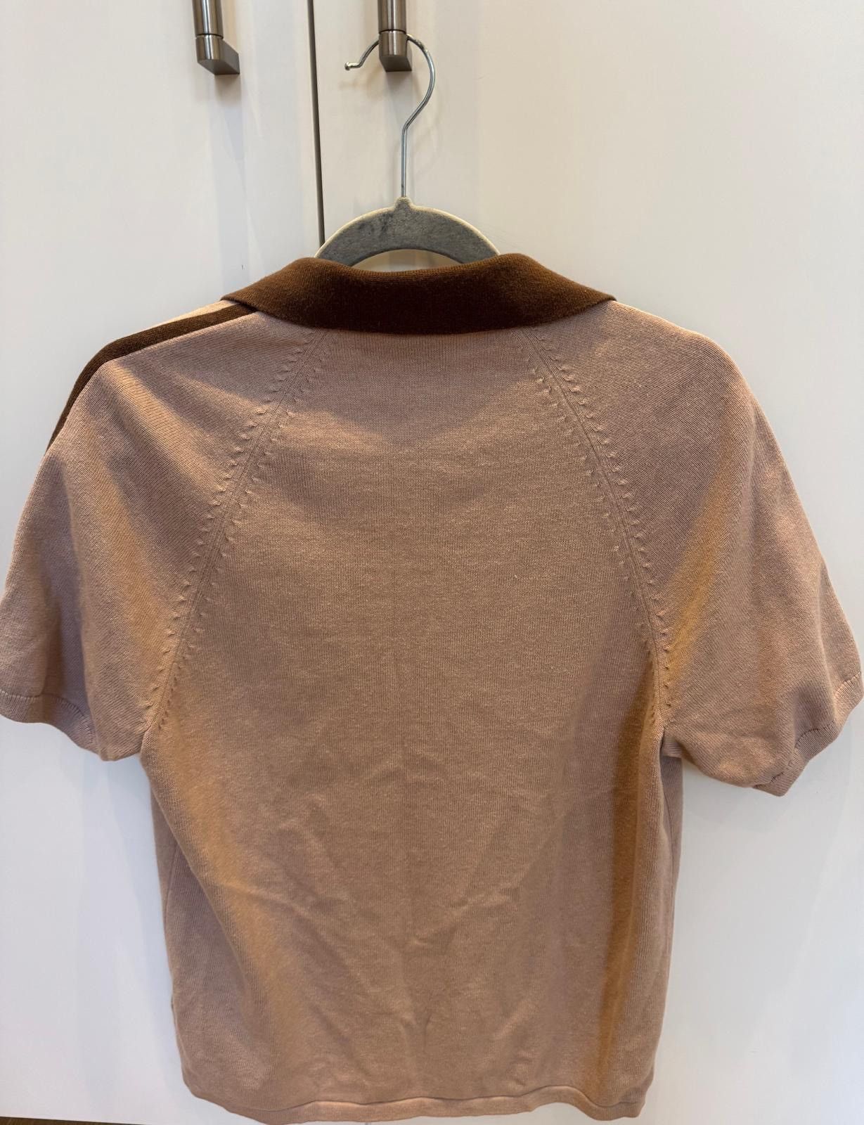 Adidas Adidas Brown Stylish Button Up Polo Shirt Size Small Size US S / EU 44-46 / 1 - 2 Thumbnail