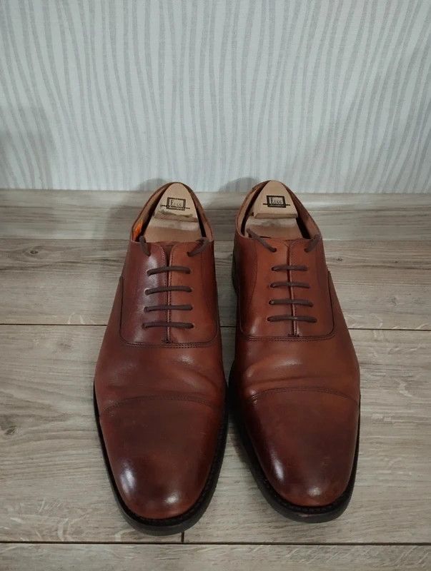 Loake Loake Archway Mahogany Oxford shoes size 9 43 Size US 10 / EU 43 - 6 Thumbnail
