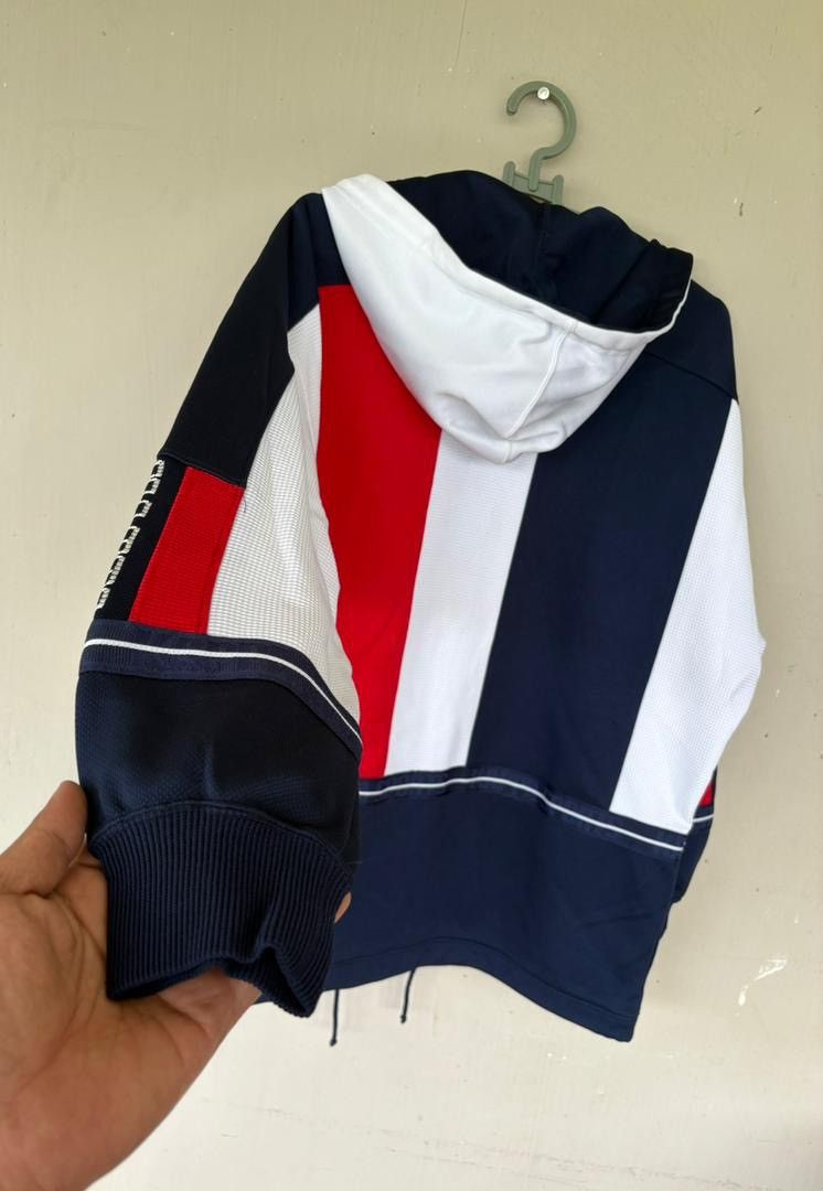 Kappa Vtg 90's Kappa Sweater Jacket France Flag Color Design Size US L / EU 52-54 / 3 - 8 Thumbnail