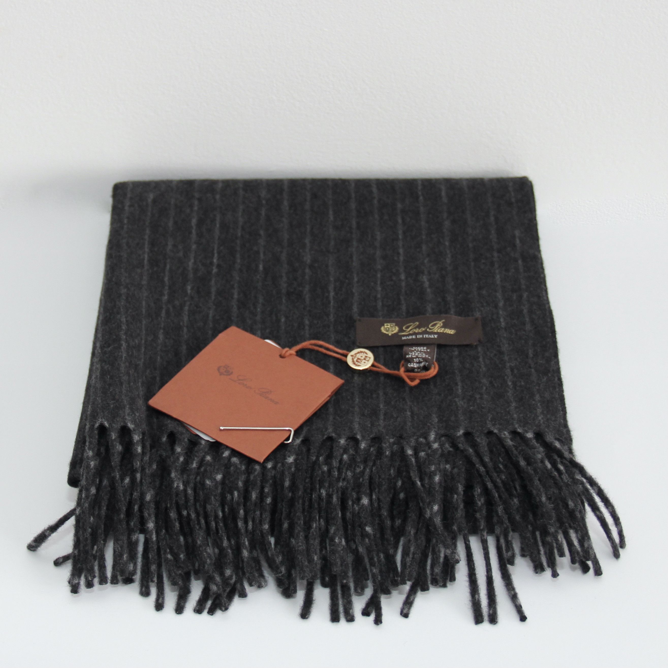 Loro Piana Loro Piana Pinstripe Scarf Size ONE SIZE - 1 Thumbnail