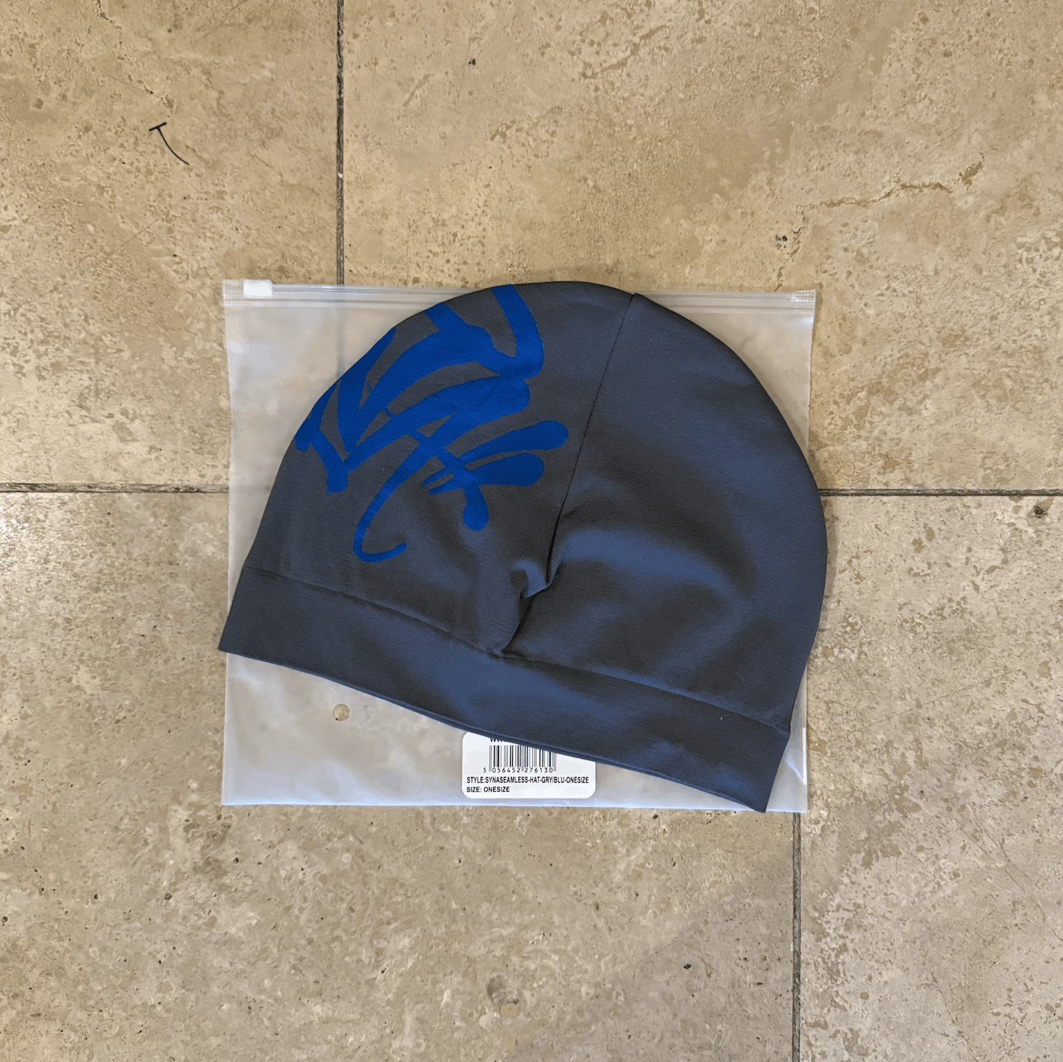 Syna World Big Logo GREY Beanie/Skull Cap | Free Same Day