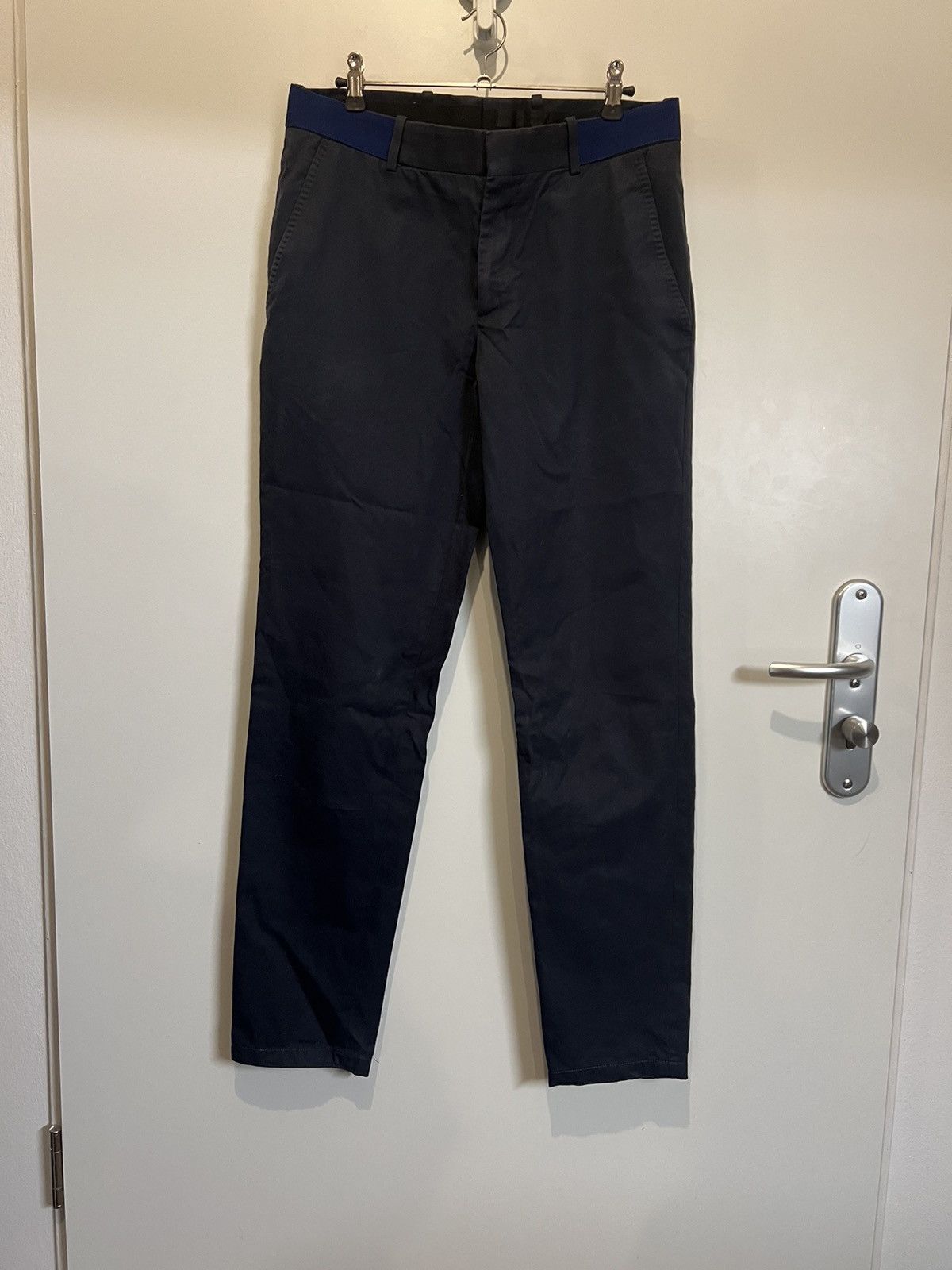 image of Alexander Mcqueen Dress Pants in Blue, Men's (Size 30)