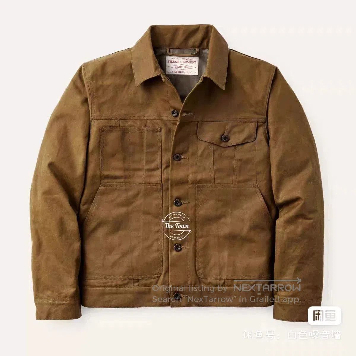 Filson Filson Cruiser Waxed Canvas Jacket. Size US M / EU 48-50 / 2 - 1 Thumbnail