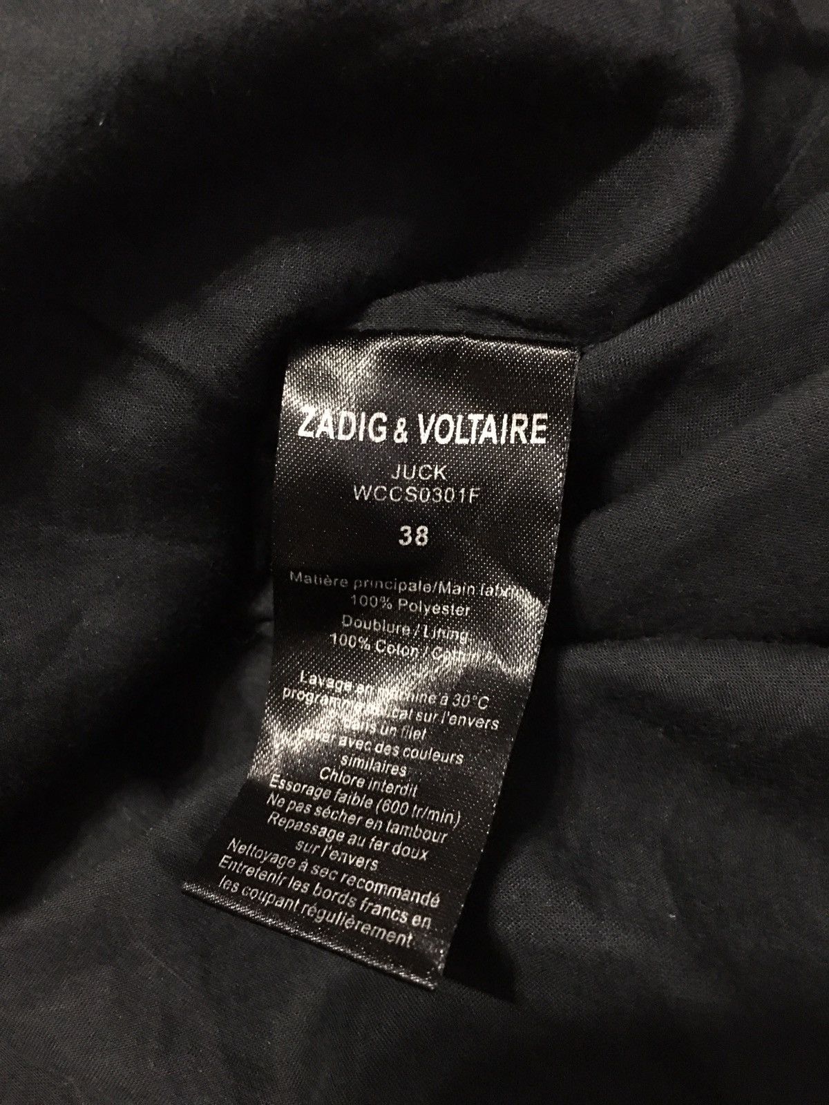 Zadig & Voltaire Zadig & Voltaire Black Cotton Crepe Raw Edges Mini Skirt 38 Size 26" / US 2 / IT 38 - 9 Thumbnail