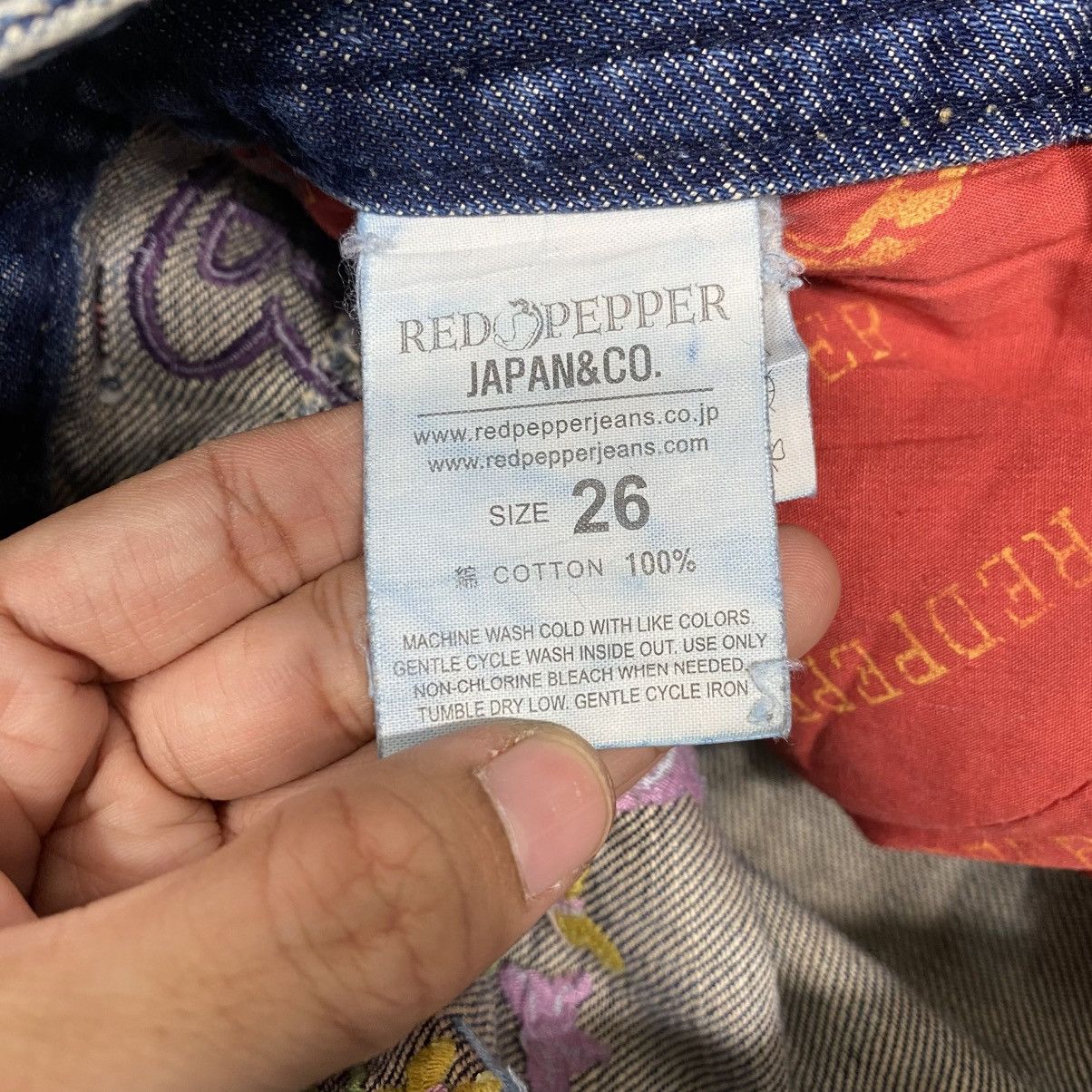Japanese Brand Red Pepper flare denim japan Size 26" / US 2 / IT 38 - 18 Thumbnail