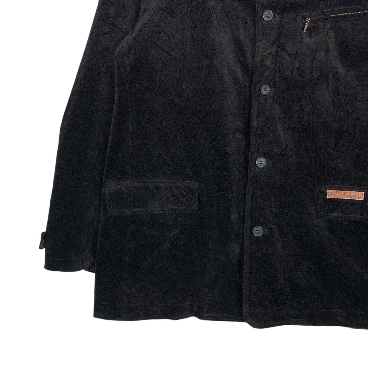 MCM Vintage MCM Legere Black Velvet Jacket #1400-C63 Size US L / EU 52-54 / 3 - 3 Thumbnail