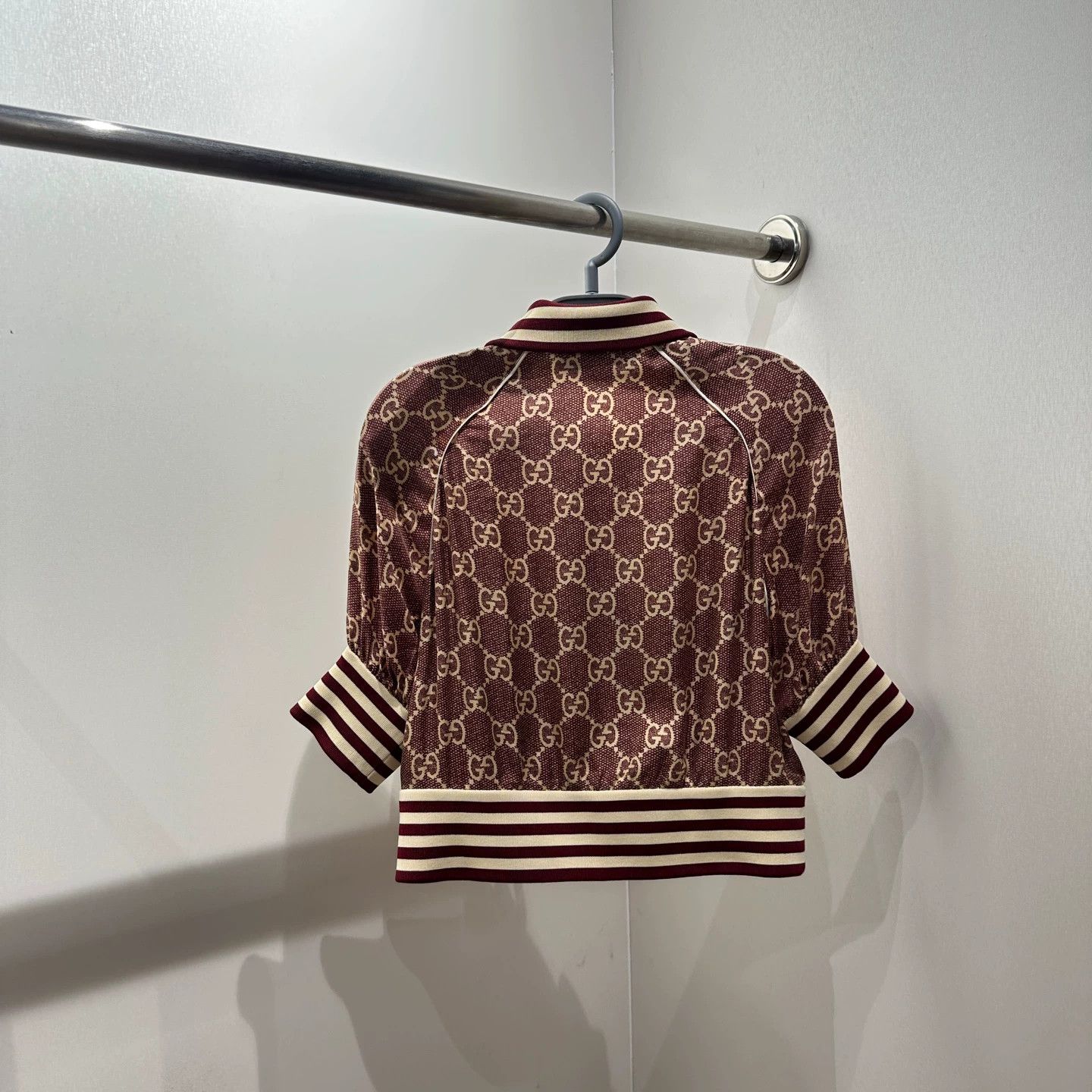 Gucci Gucci GG All Over Print Zip Jacket XXS Size XXS / US 00 / IT 34 - 2 Thumbnail
