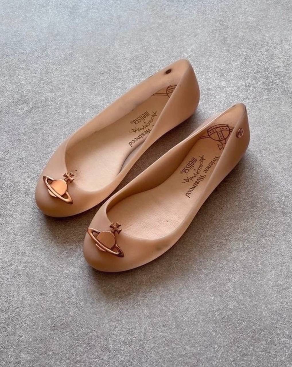 Vivienne Westwood Vintage Vivienne Westwood Metal Orb Saturn Logo Flats EUR 36 Size US 6 / IT 36 - 2 Thumbnail