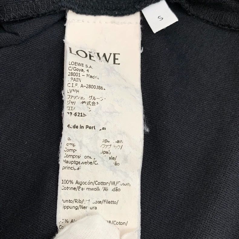 Loewe LOEWE Anagram series black logo embroidered cotton round n Size US S / EU 44-46 / 1 - 6 Thumbnail