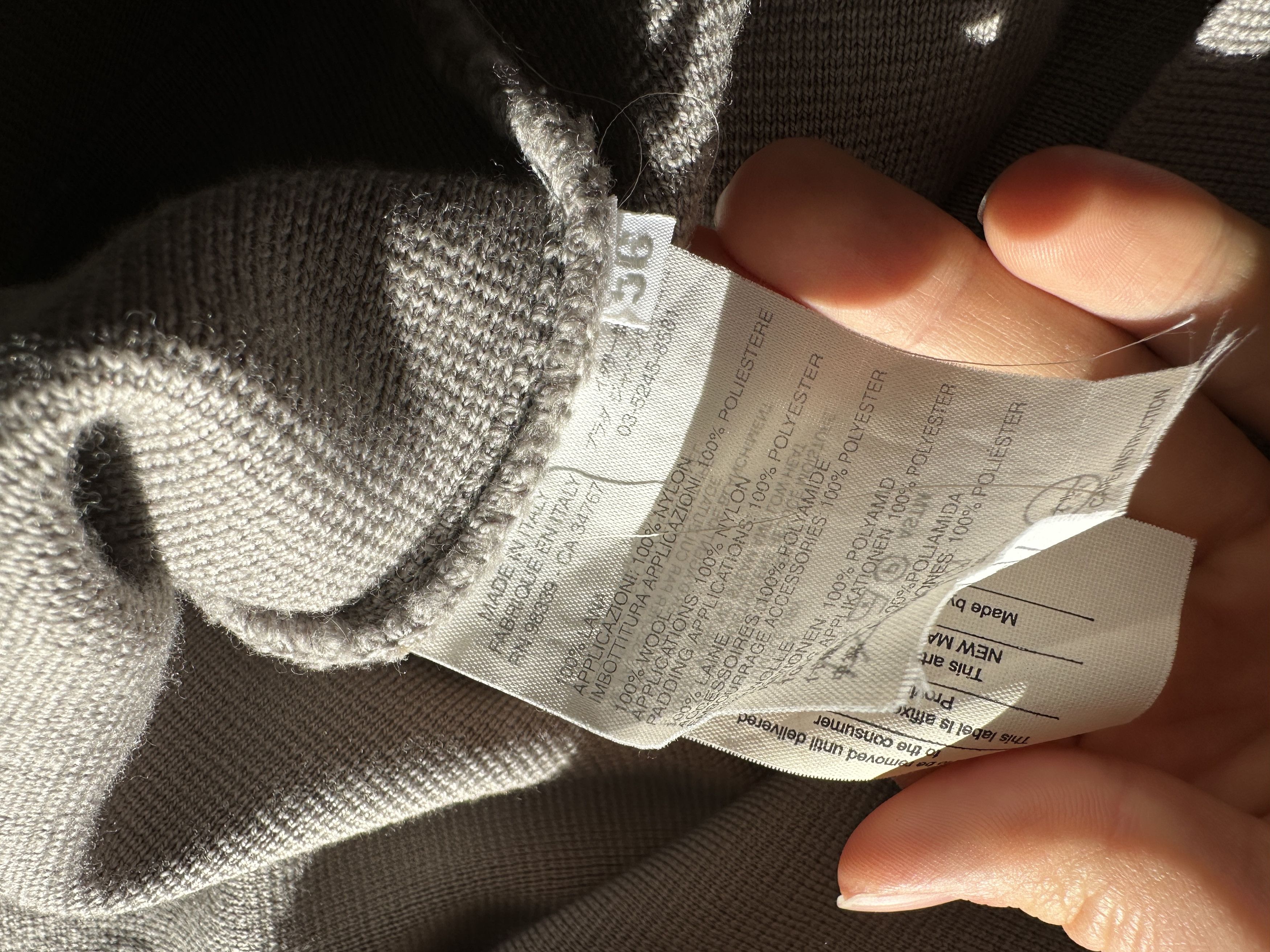 Prada Prada Sport Wool Quarter Zip Size US M / EU 48-50 / 2 - 7 Thumbnail